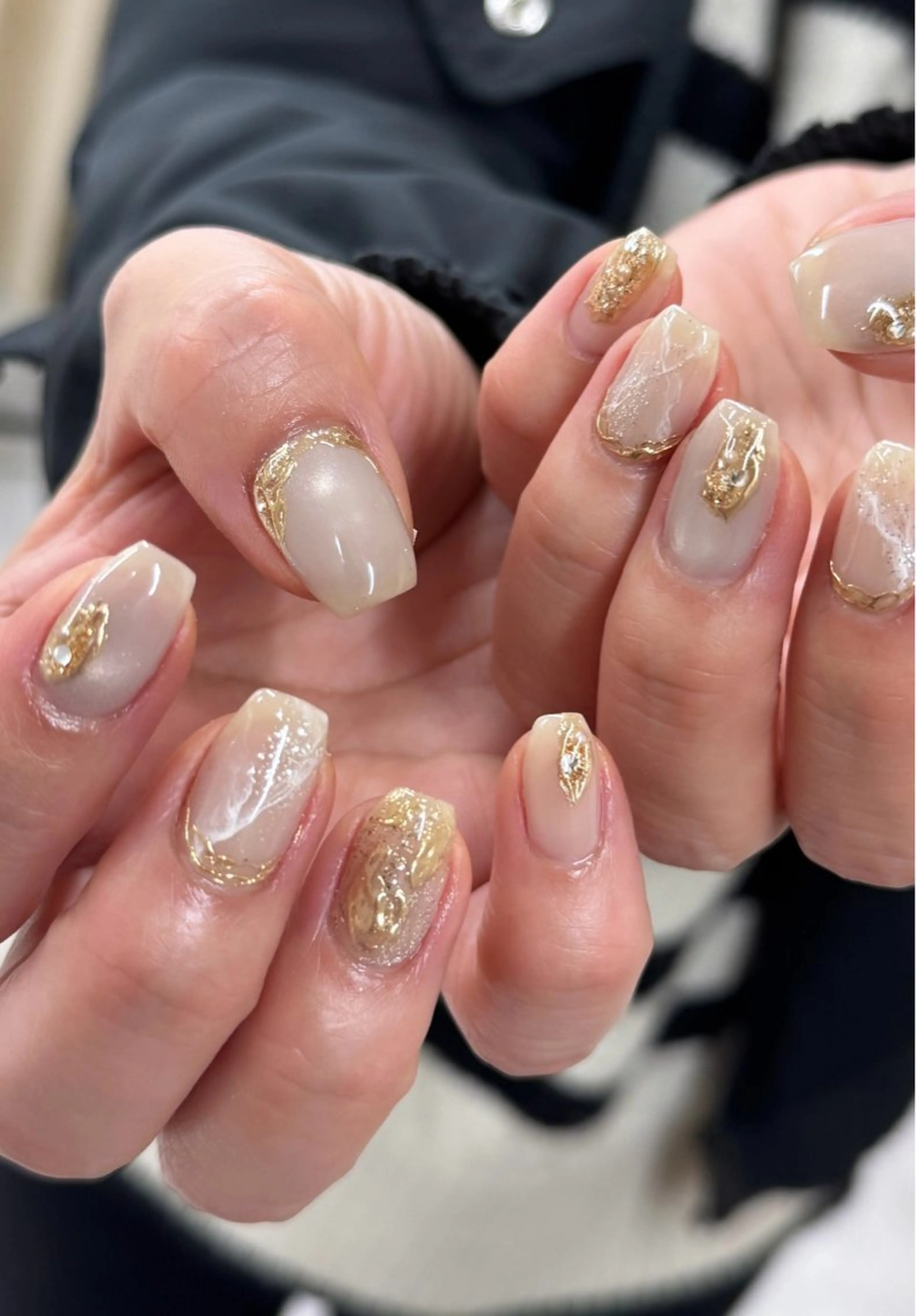 ネイル ミラーネイル Ihoji Hotaruのネイルデザイン