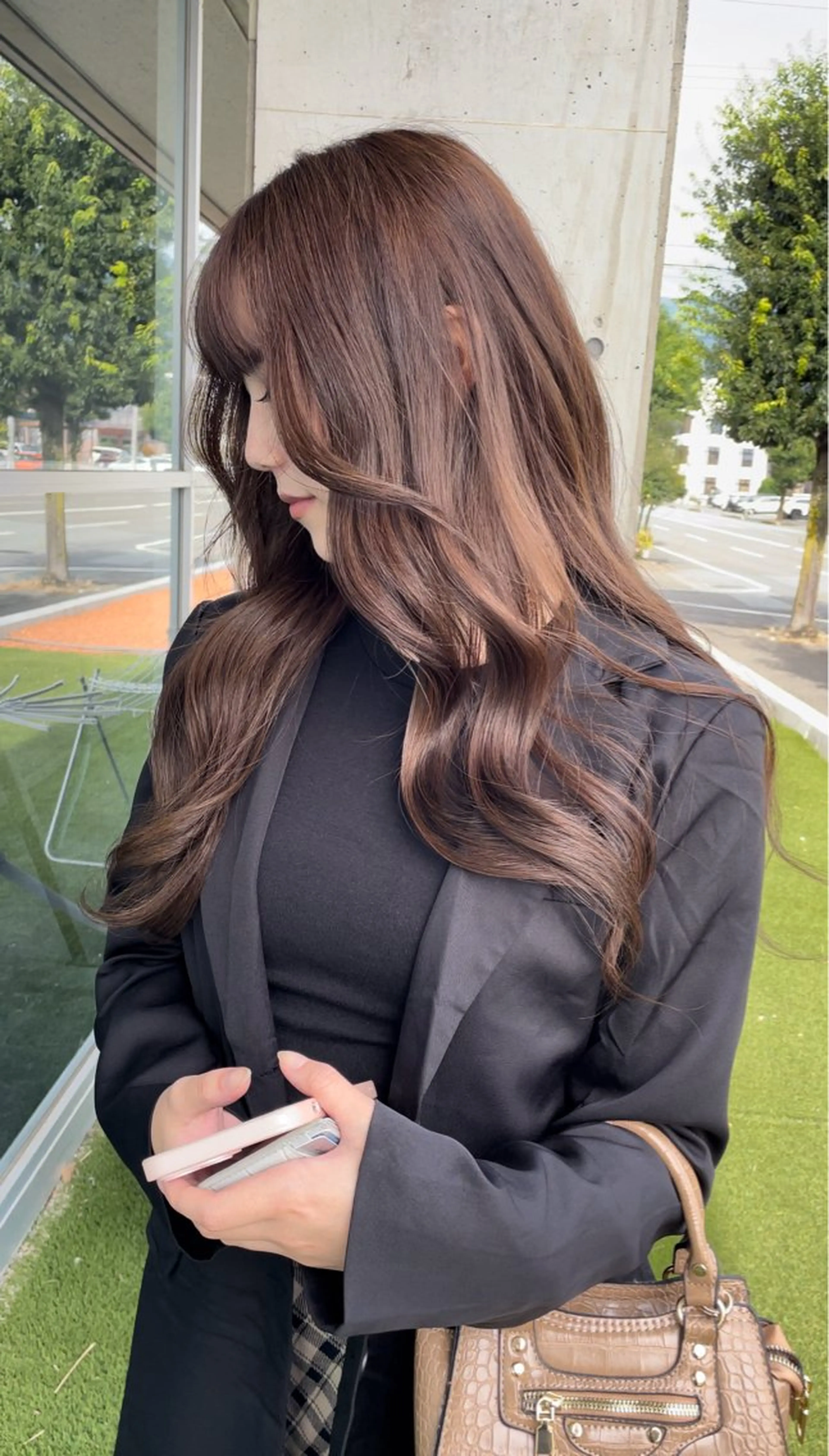 カラー ヘアカラー トリートメント 山田隆成/韓国カット バレ、ハイライト得意のヘアスタイル