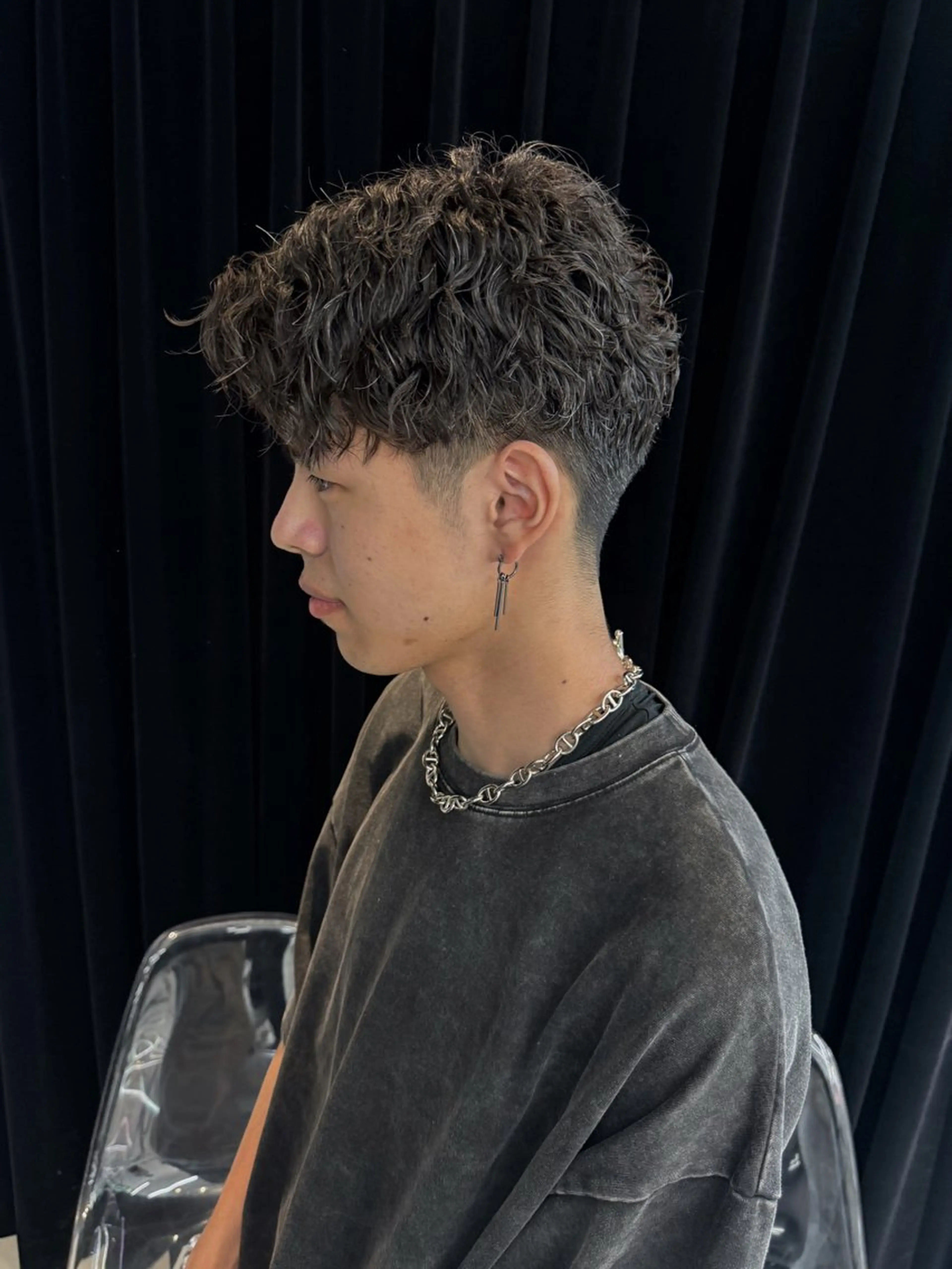 【メンズクーポン🚹】カット＋波巻きパーマ🌀の写真