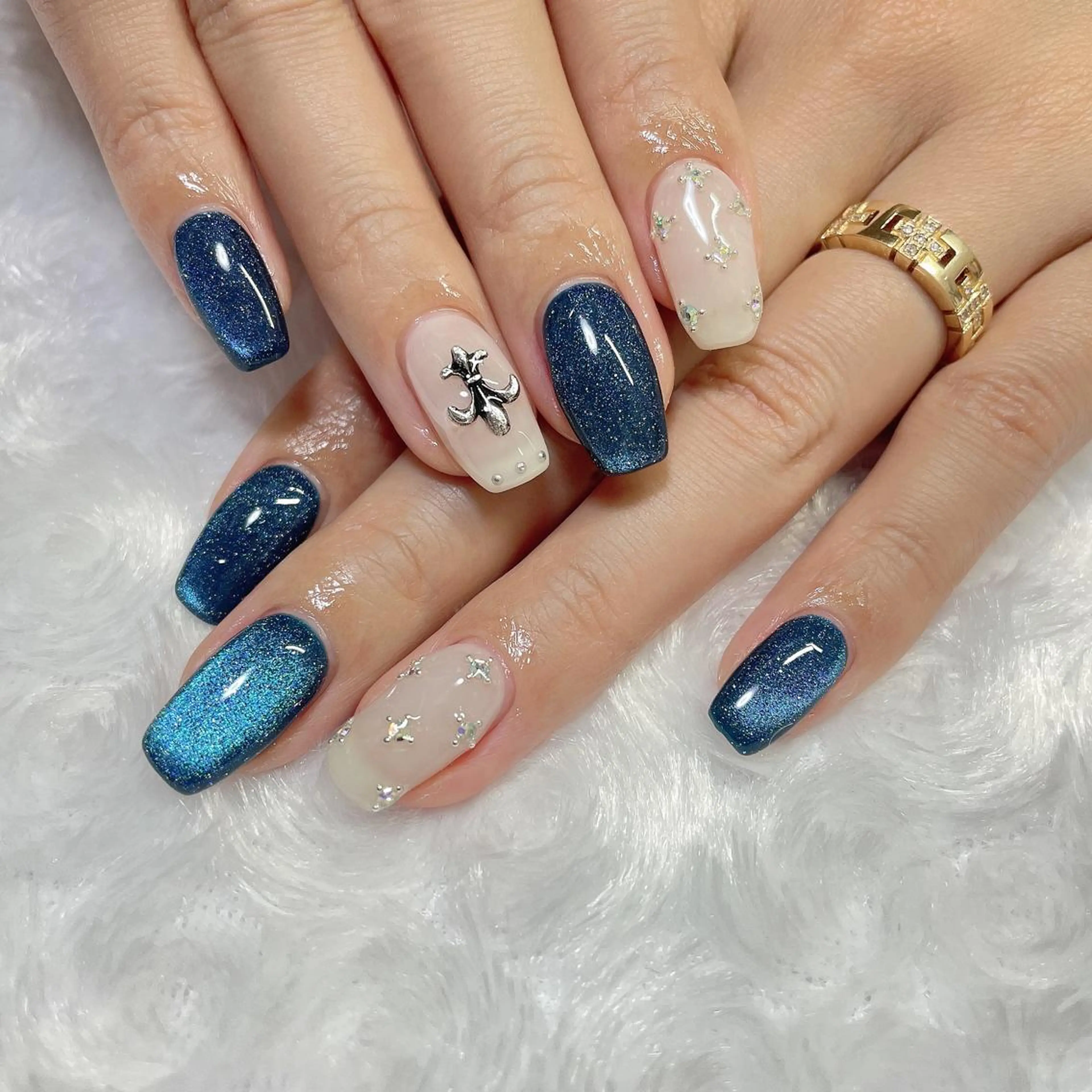 ネイル アートネイル マグネットネイル ハンドネイル K's nail kotoeのネイルデザイン