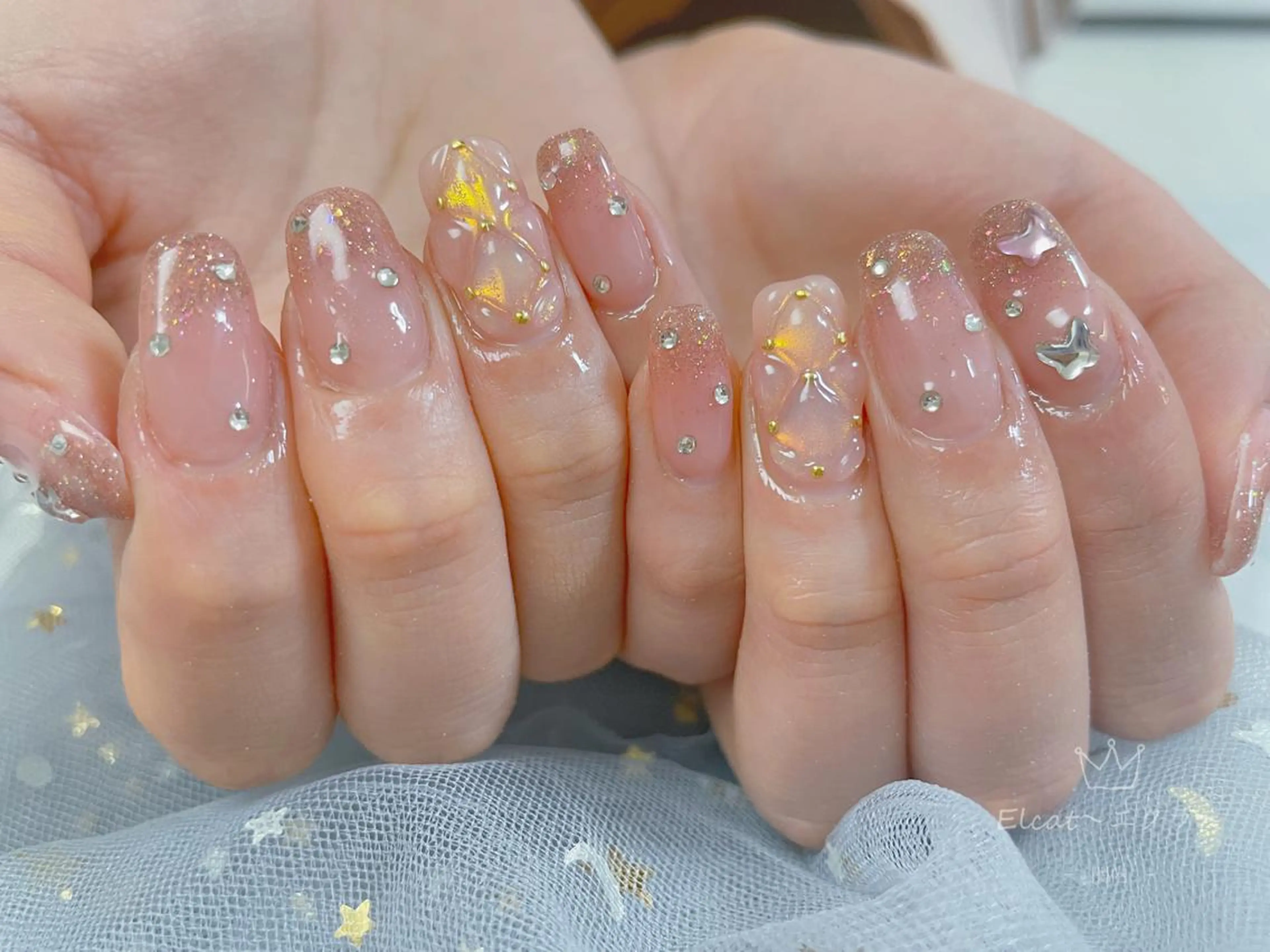 ネイル ハンドネイル ハンドケア ネイルサロンエクラ 🫧Shizukaのネイルデザイン