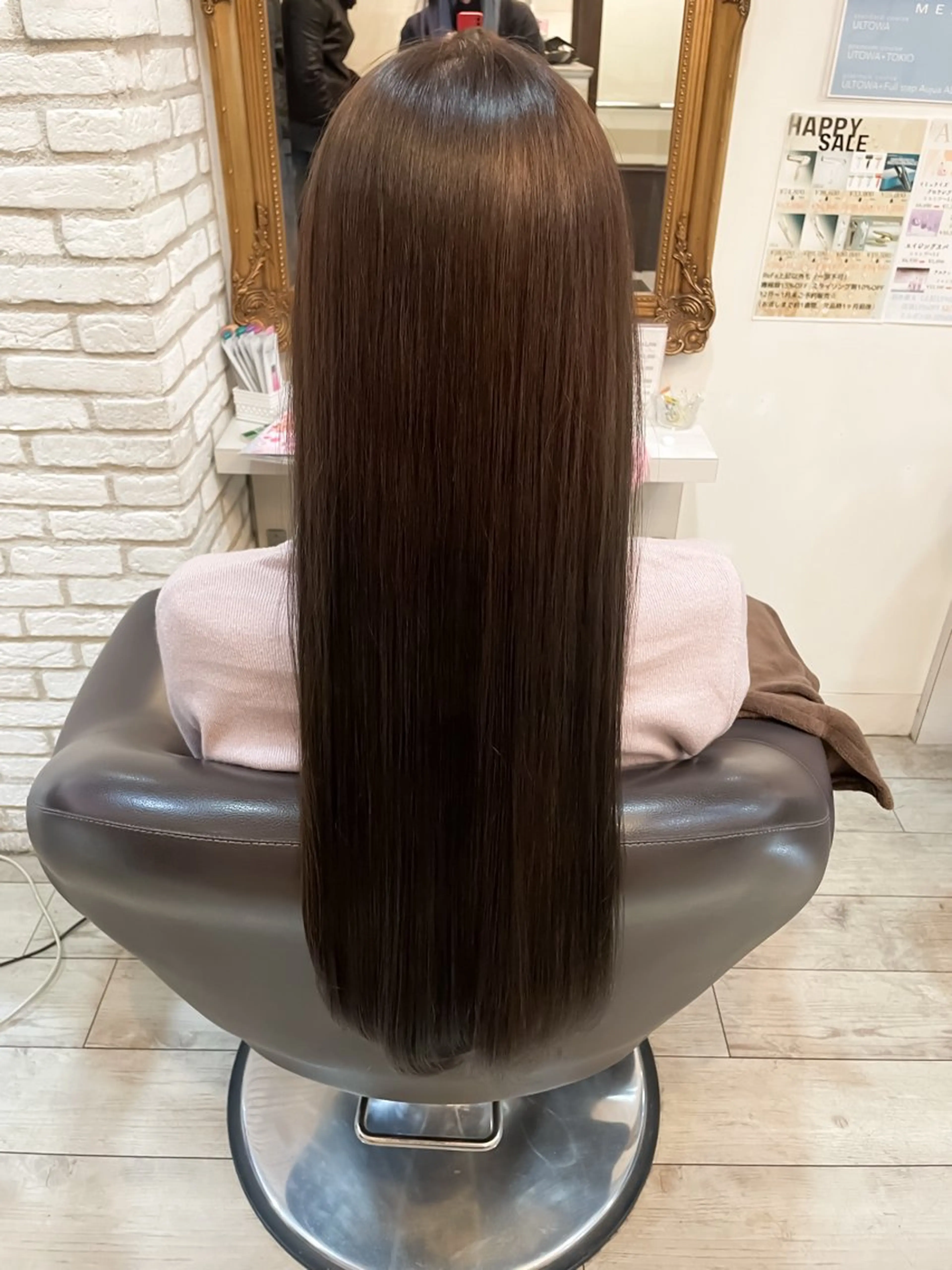 ロング カラー ヘアカラー 元自衛官美容師 つや。のヘアスタイル