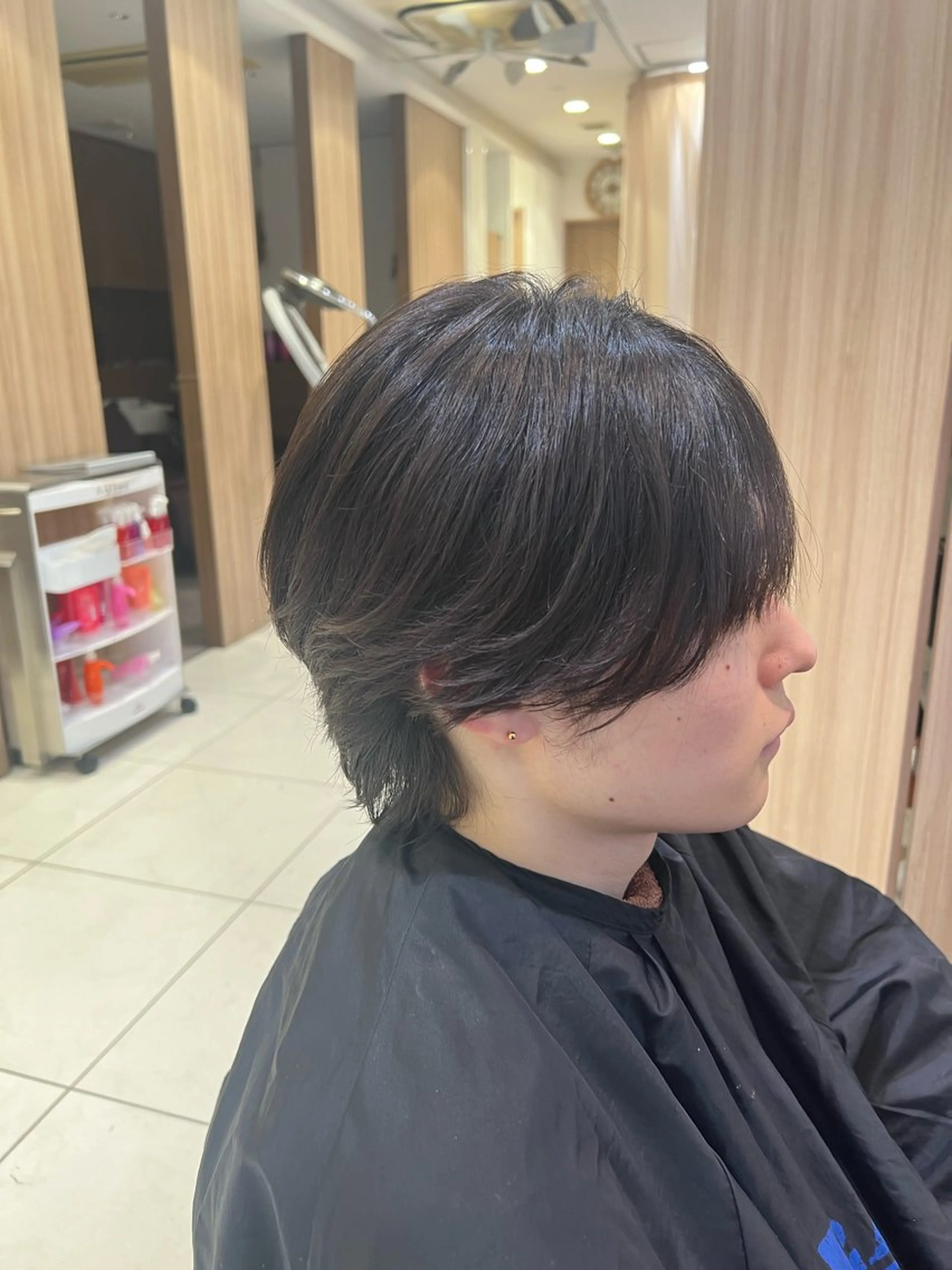 メンズ カット 縮毛矯正 SENA 再現性 パーマと縮毛矯正のヘアスタイル