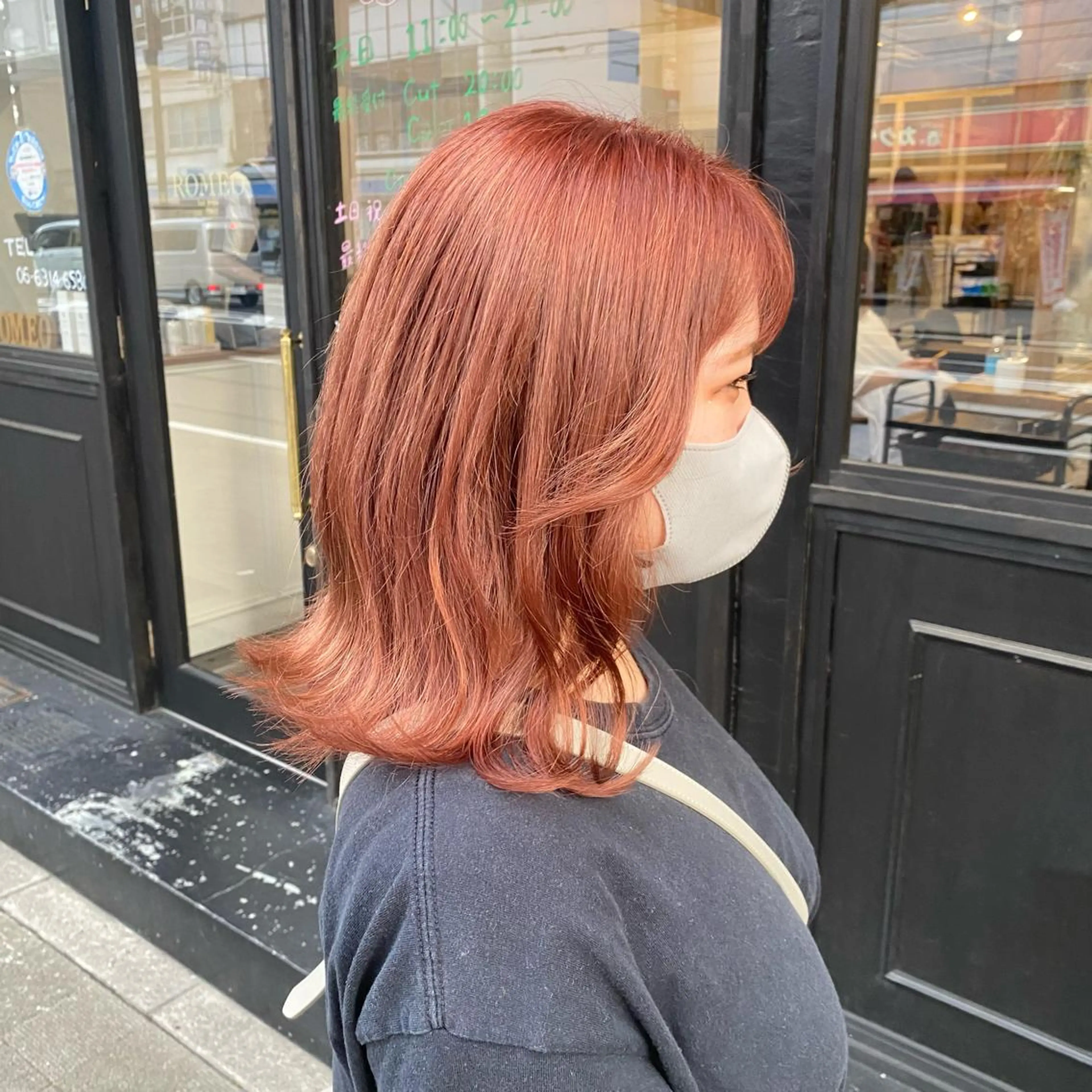 ミディアム カラー ブリーチ ケアブリーチ ダブルカラー ハイライトカラー イルミナカラー カット ヘアカラー トリートメント ✂︎透明感カラー特化 /日和優真✂︎のヘアスタイル