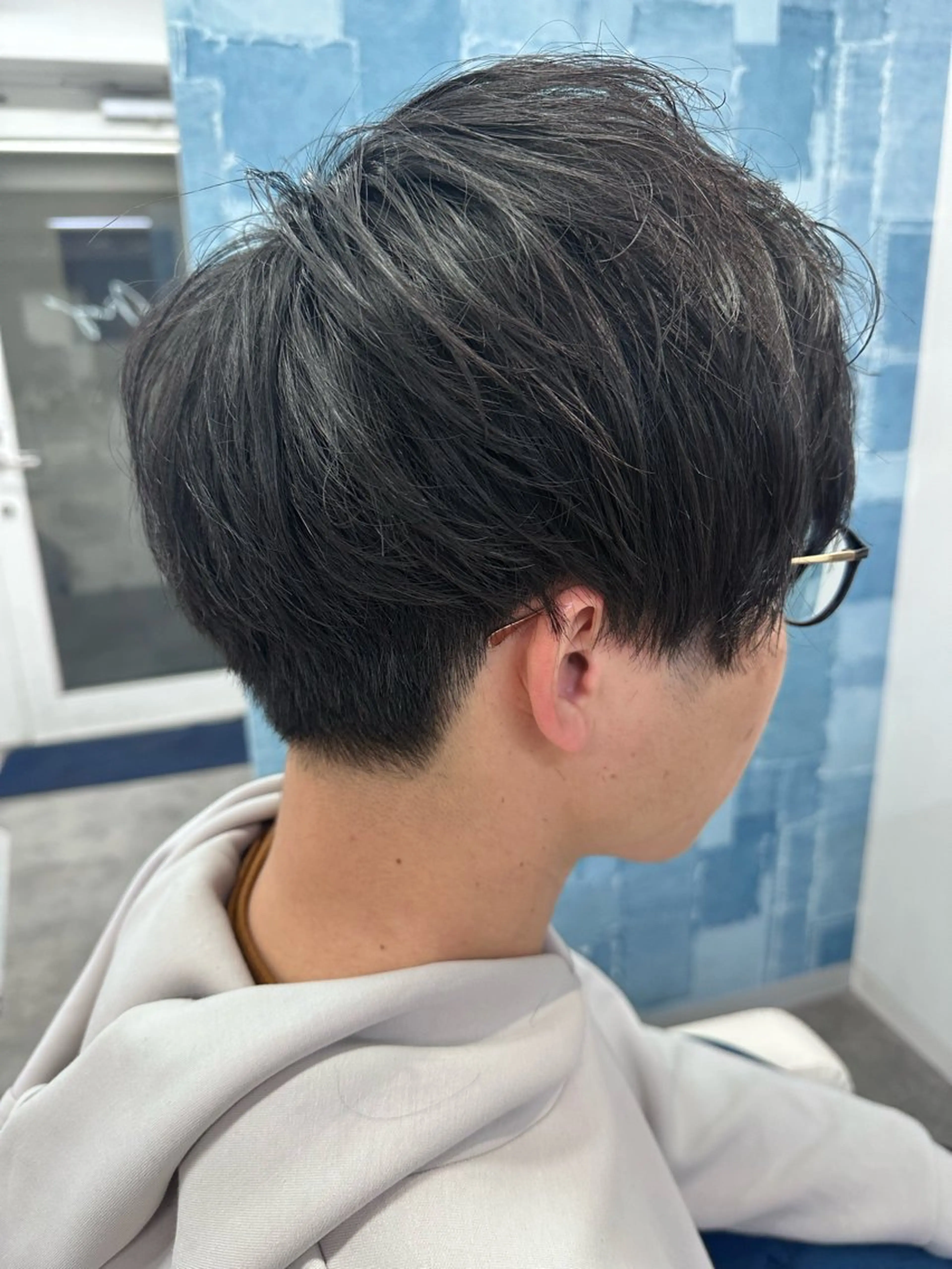 メンズ マッシュ メンズパーマ ツーブロック カット Noy所属・Noyヨシモト ヒロトのヘアスタイル