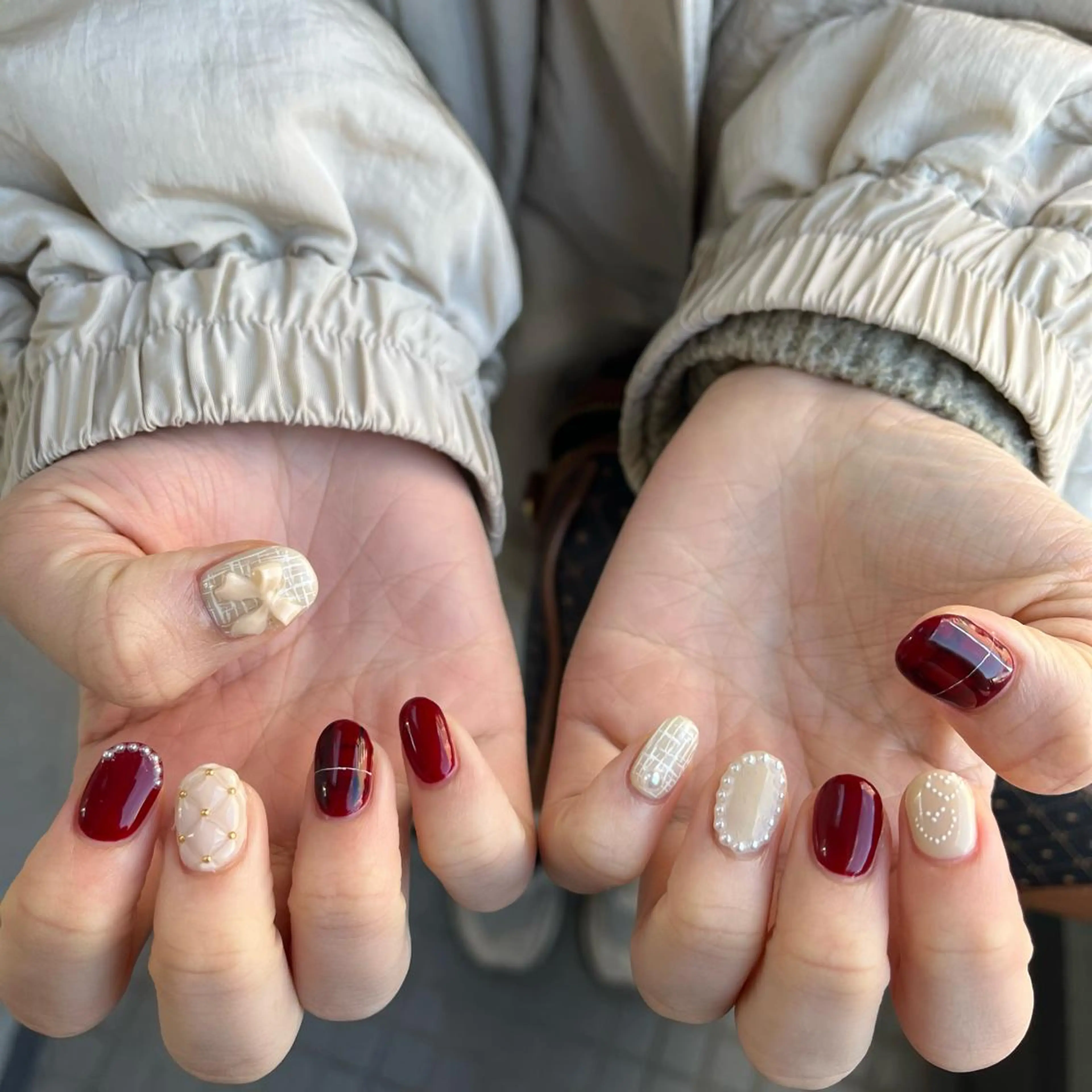 ネイル 🤎Two ERI🤎のネイルデザイン