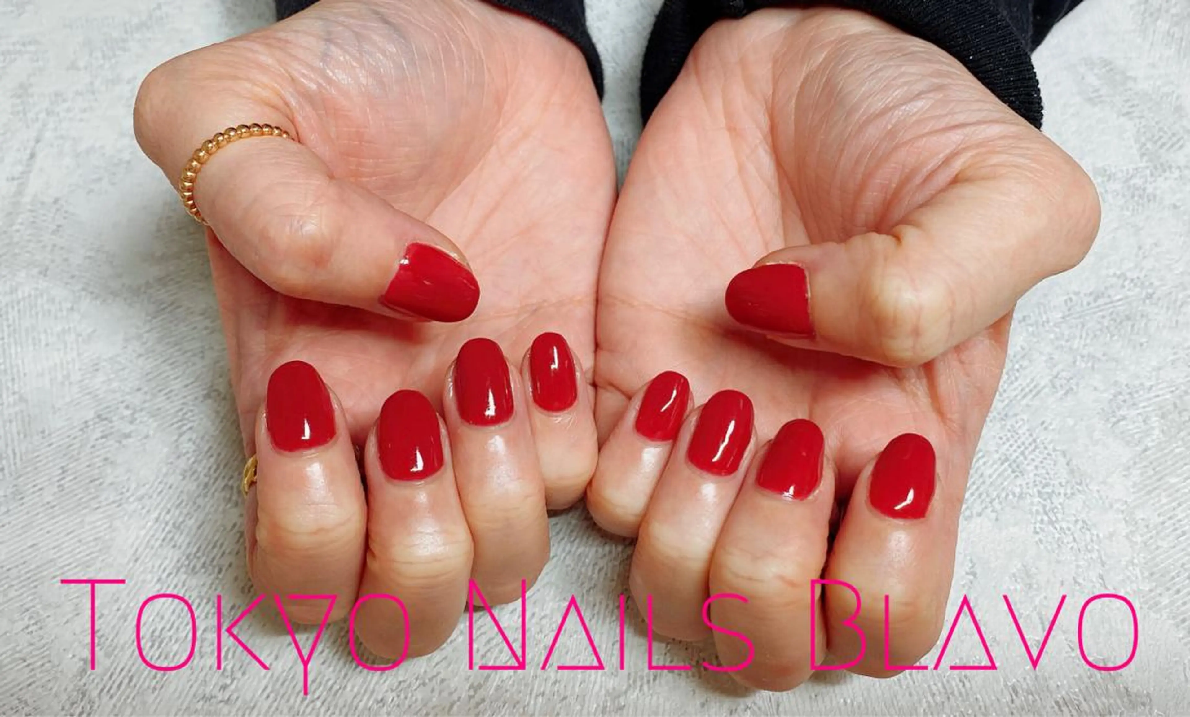 ネイル ワンカラーネイル T.N.B 山本陽子のネイルデザイン