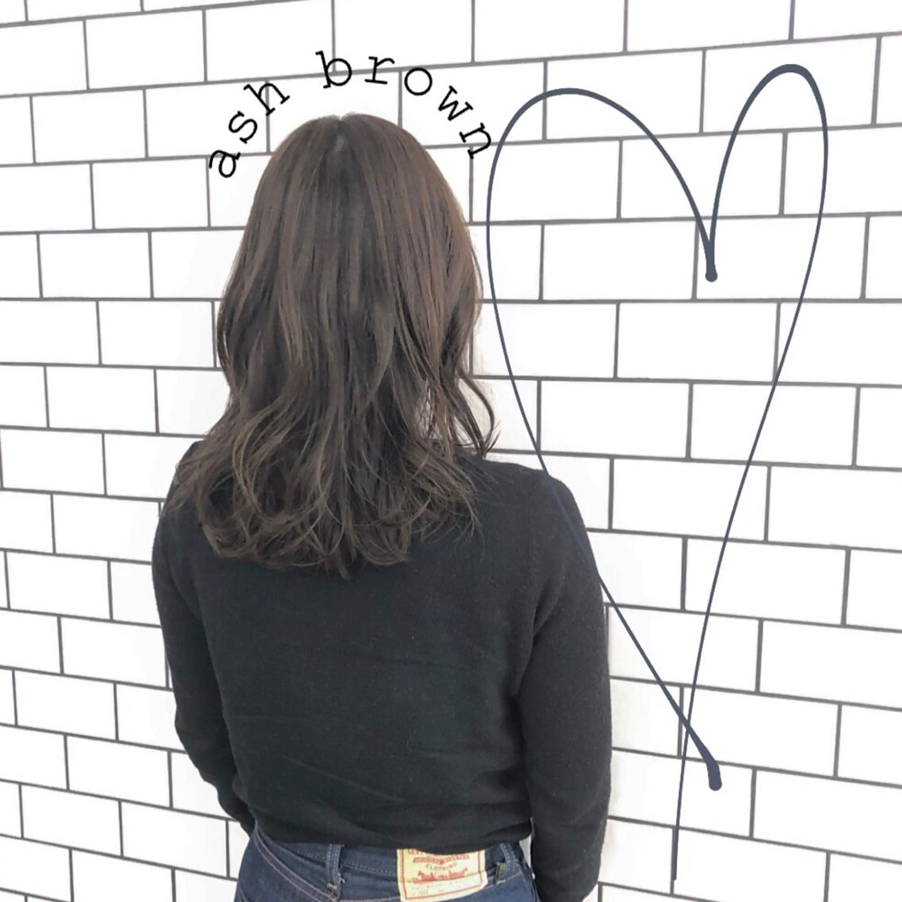 ミディアム カラー お洒落パーマ/ 艶カラー/michiのヘアスタイル