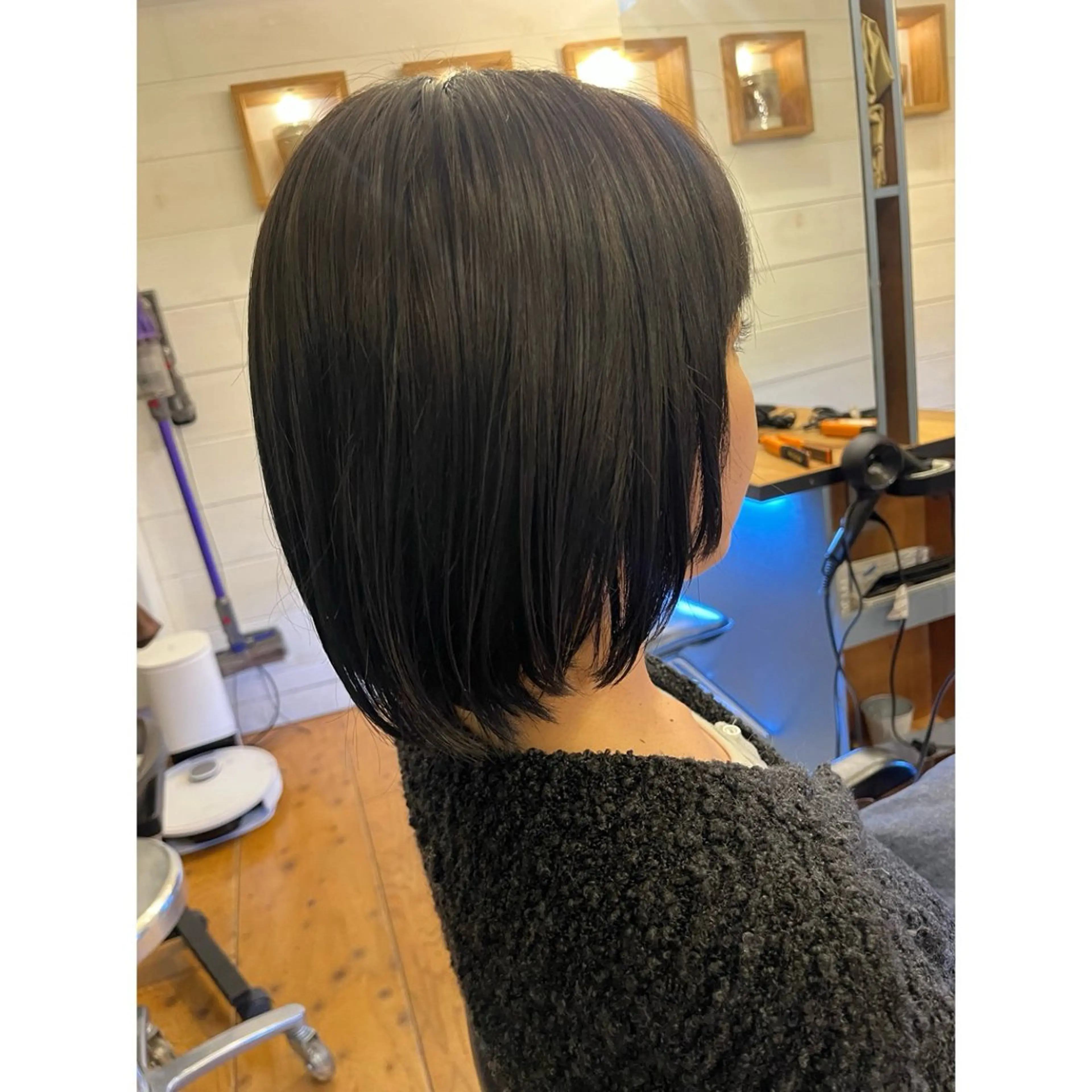 ショート カラー ボブ ショートヘア トリートメント カット ヘアカラー トリートメント Lagom なかだのヘアスタイル