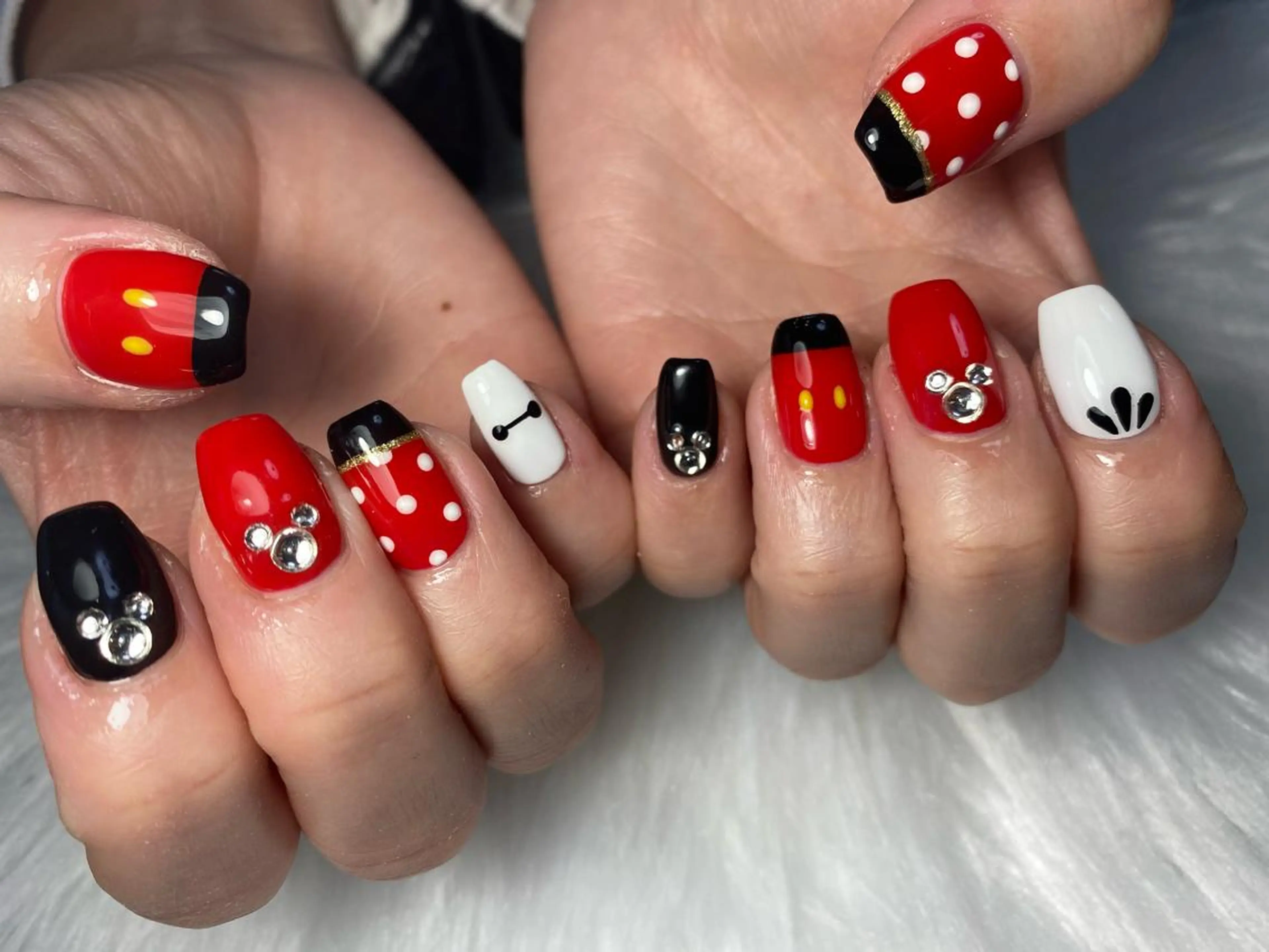 ネイル ハンドネイル Mana‪ ‪·͜· ❤︎‬のネイルデザイン