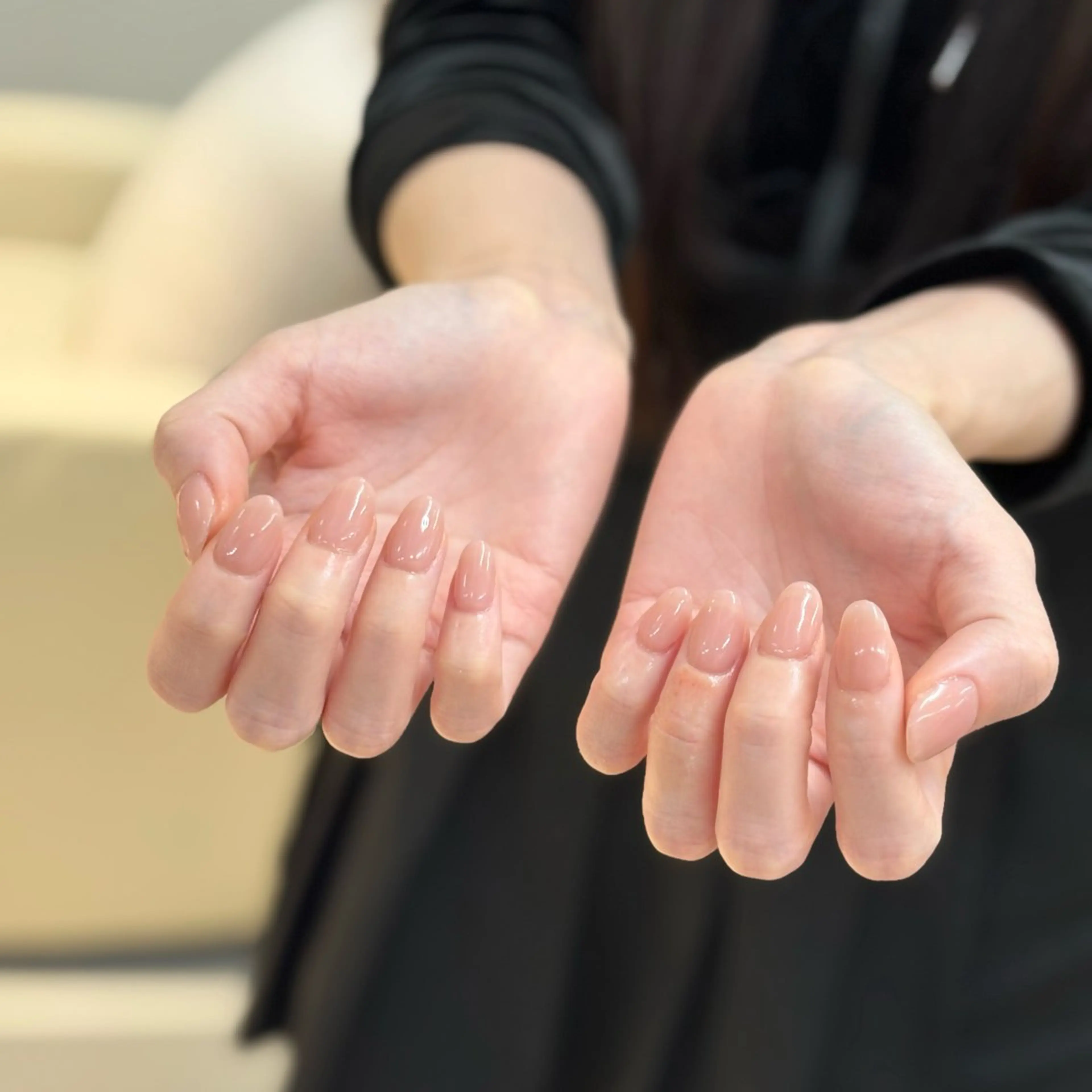 ネイル ワンカラーネイル ネイルチップ △ mayukoのネイルデザイン