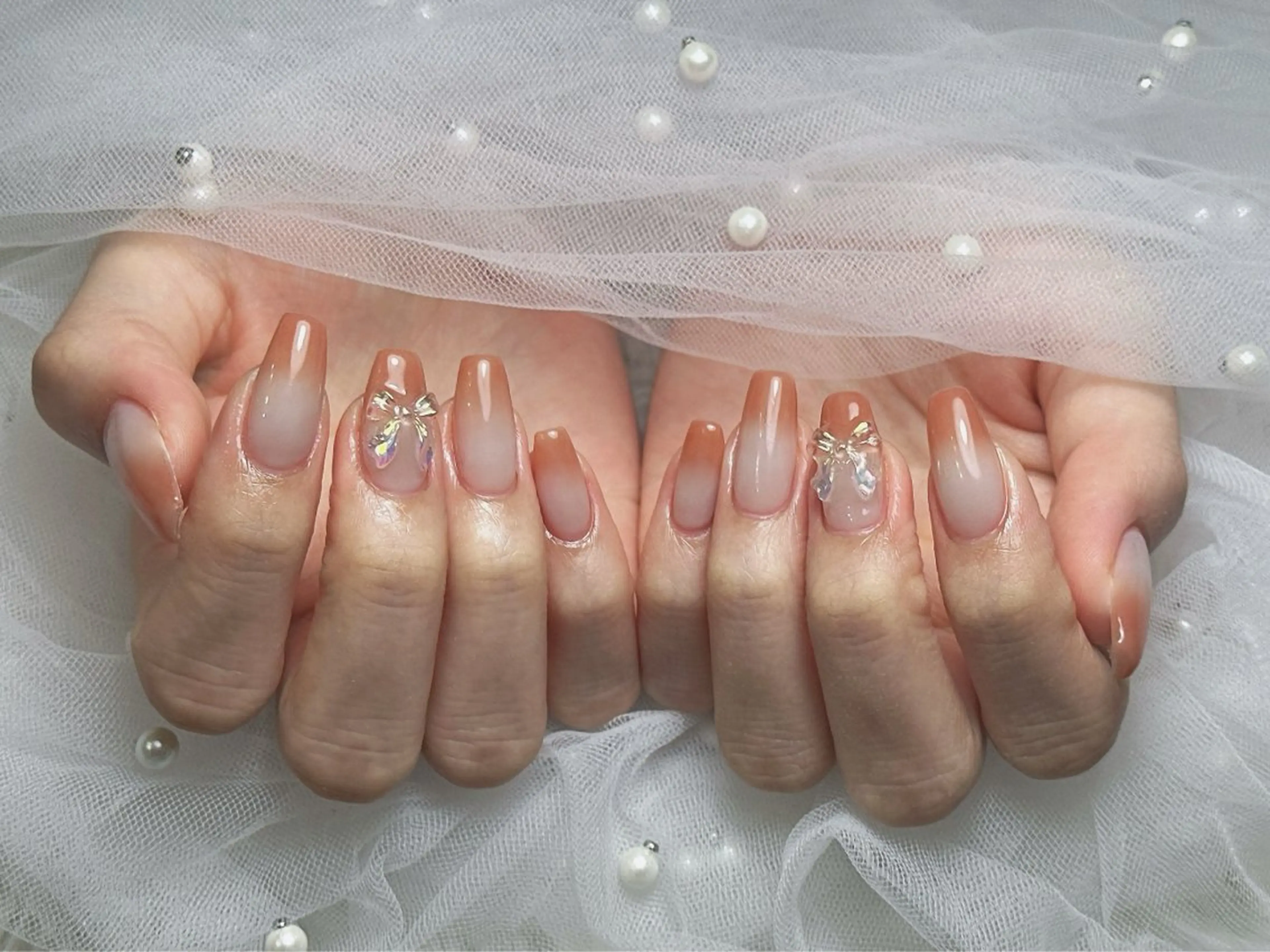 ネイル ハンドネイル Eclat〔ｴｸﾗ〕 MOEKA𝜗𝜚*のネイルデザイン