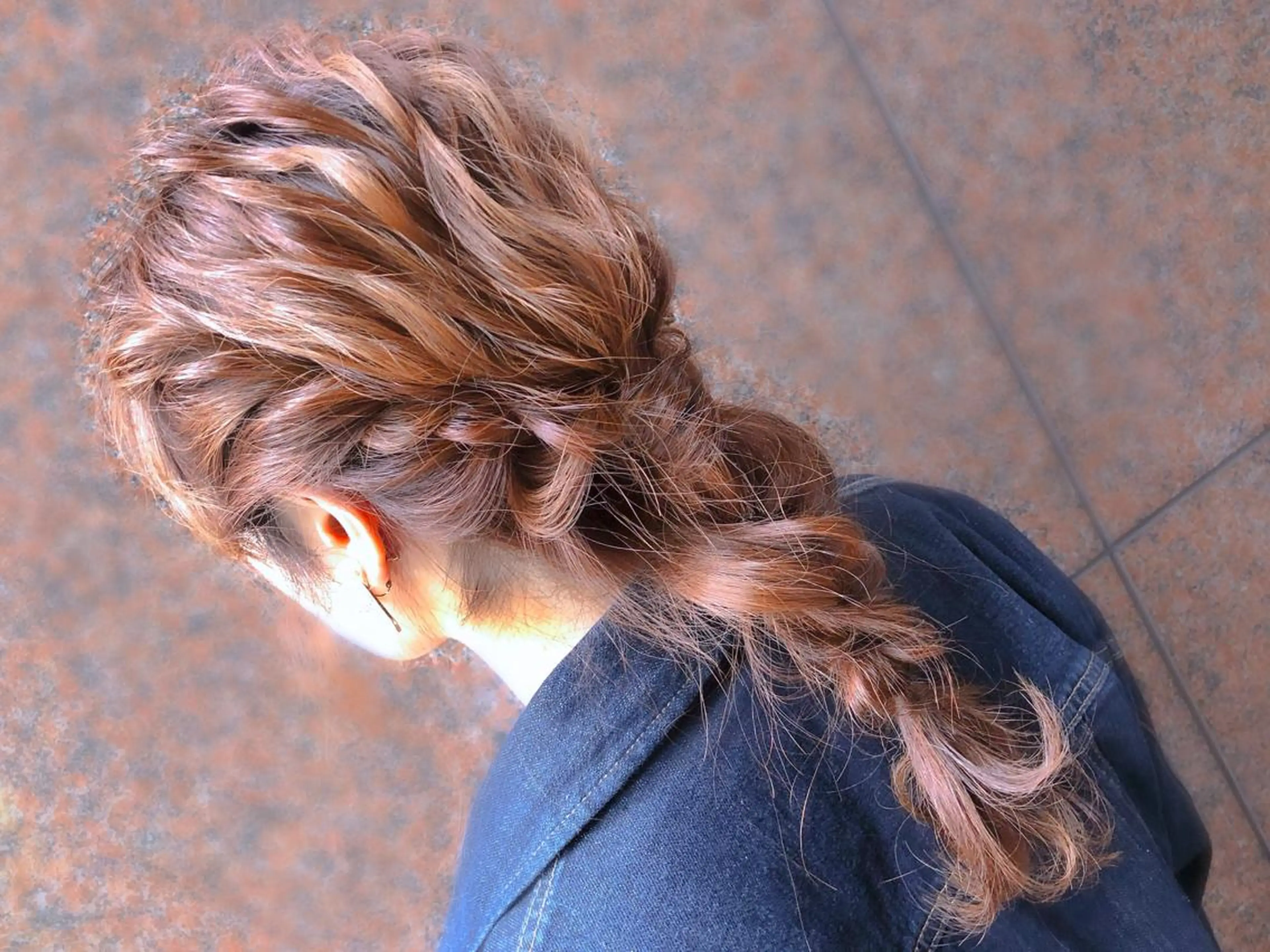 ミディアム ヘアアレンジ 北堀江【HUE】 アオキ　コータのヘアスタイル