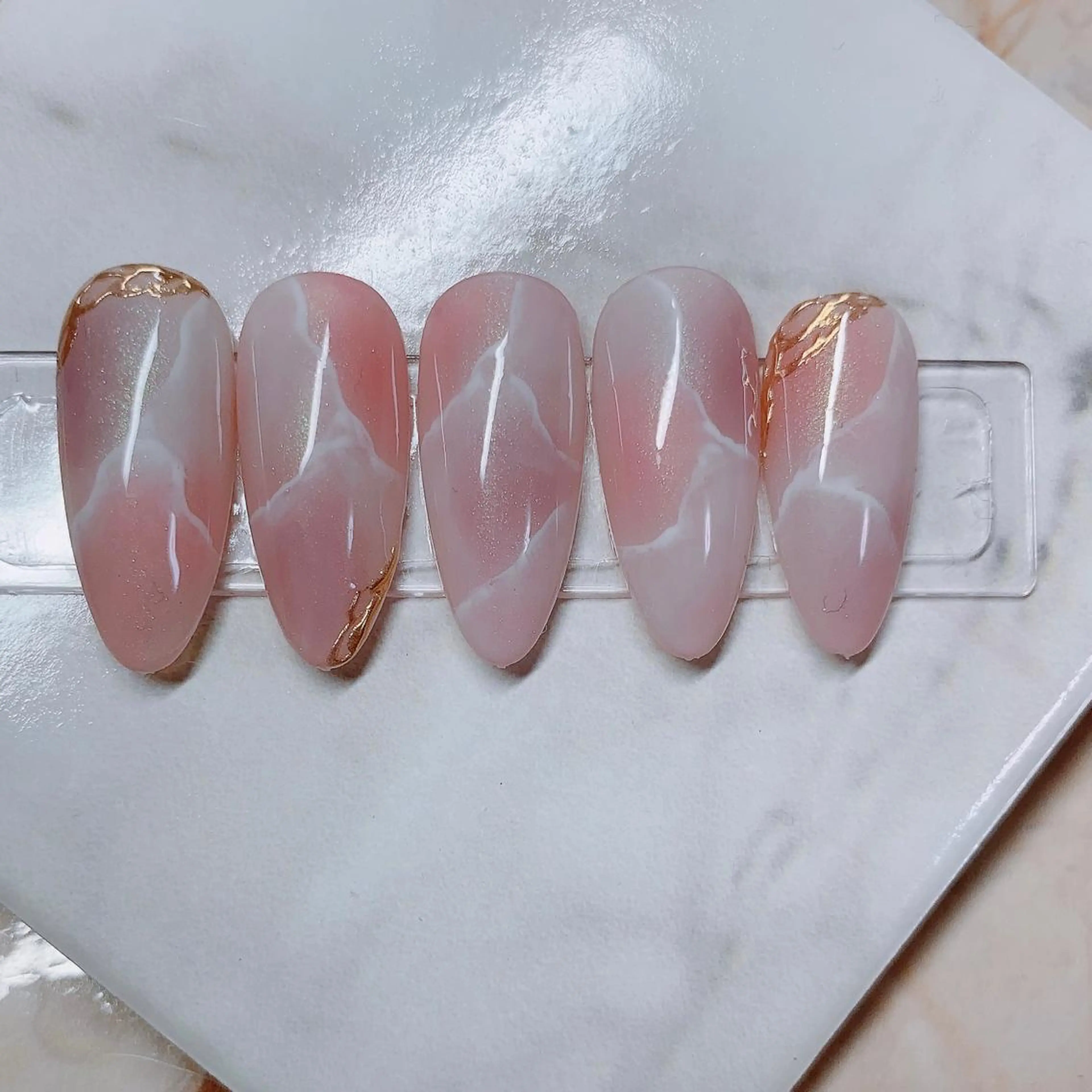 ネイル 大理石ネイル(マーブル) LovelyDays ゆいのネイルデザイン