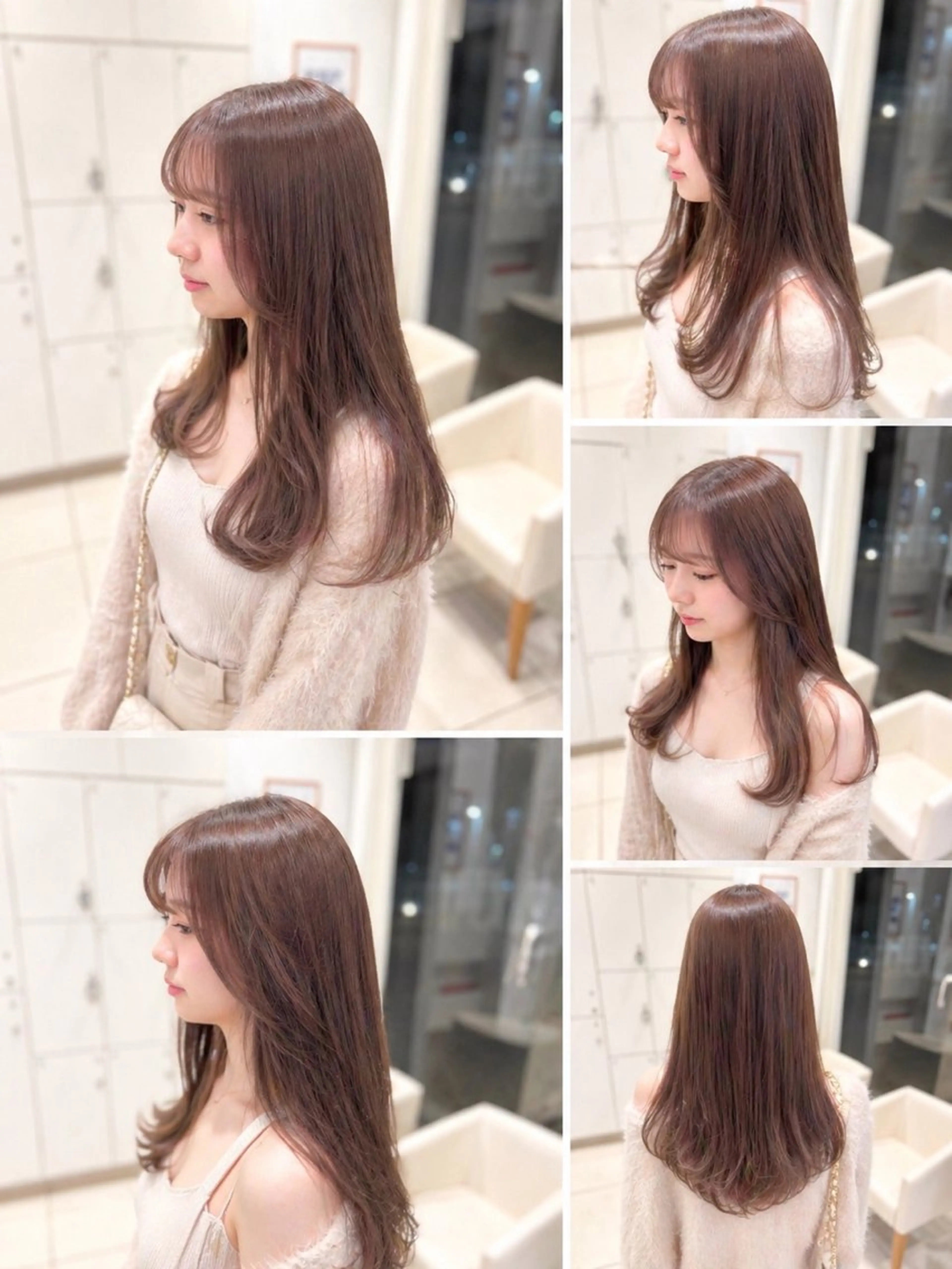 ロング カラー カット ヘアカラー 金子 直樹のヘアスタイル