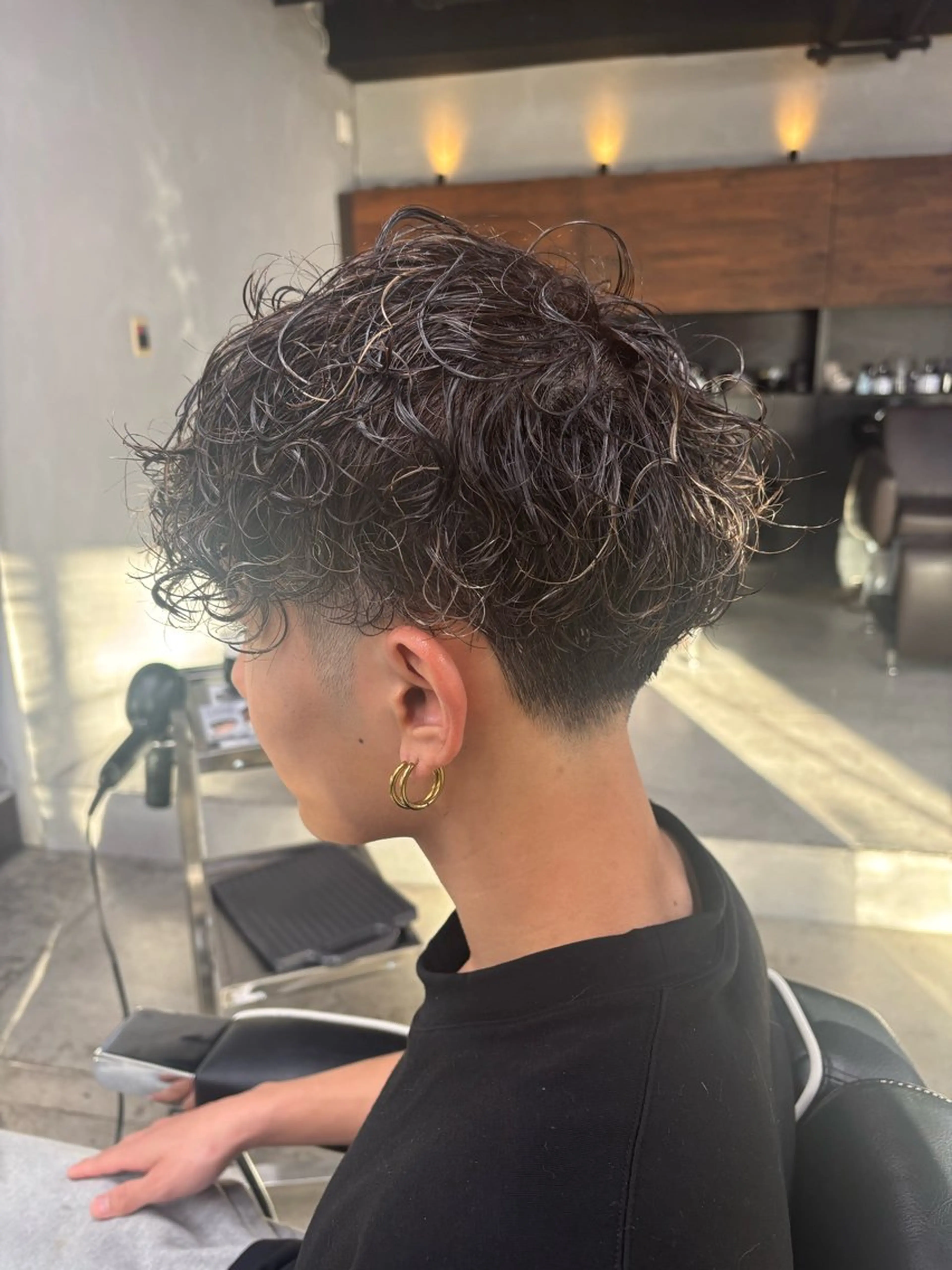 ショート カラー パーマ メンズ カット パーマ トリートメント メンズ支持率NO.1 マサキのヘアスタイル