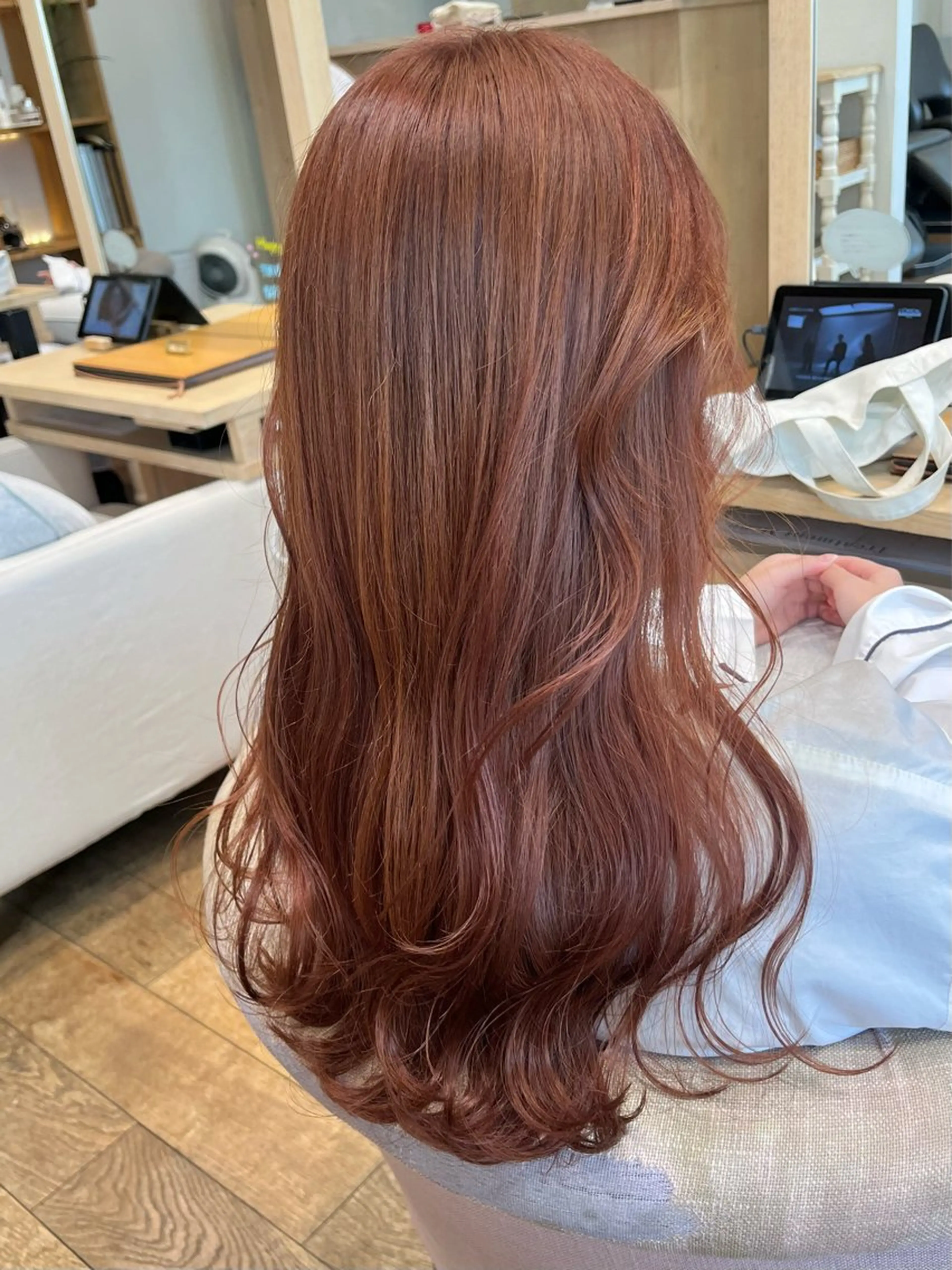 ロング カラー ヘアカラー 暖色カラー/ダブル カラー/名古屋/辻のヘアスタイル