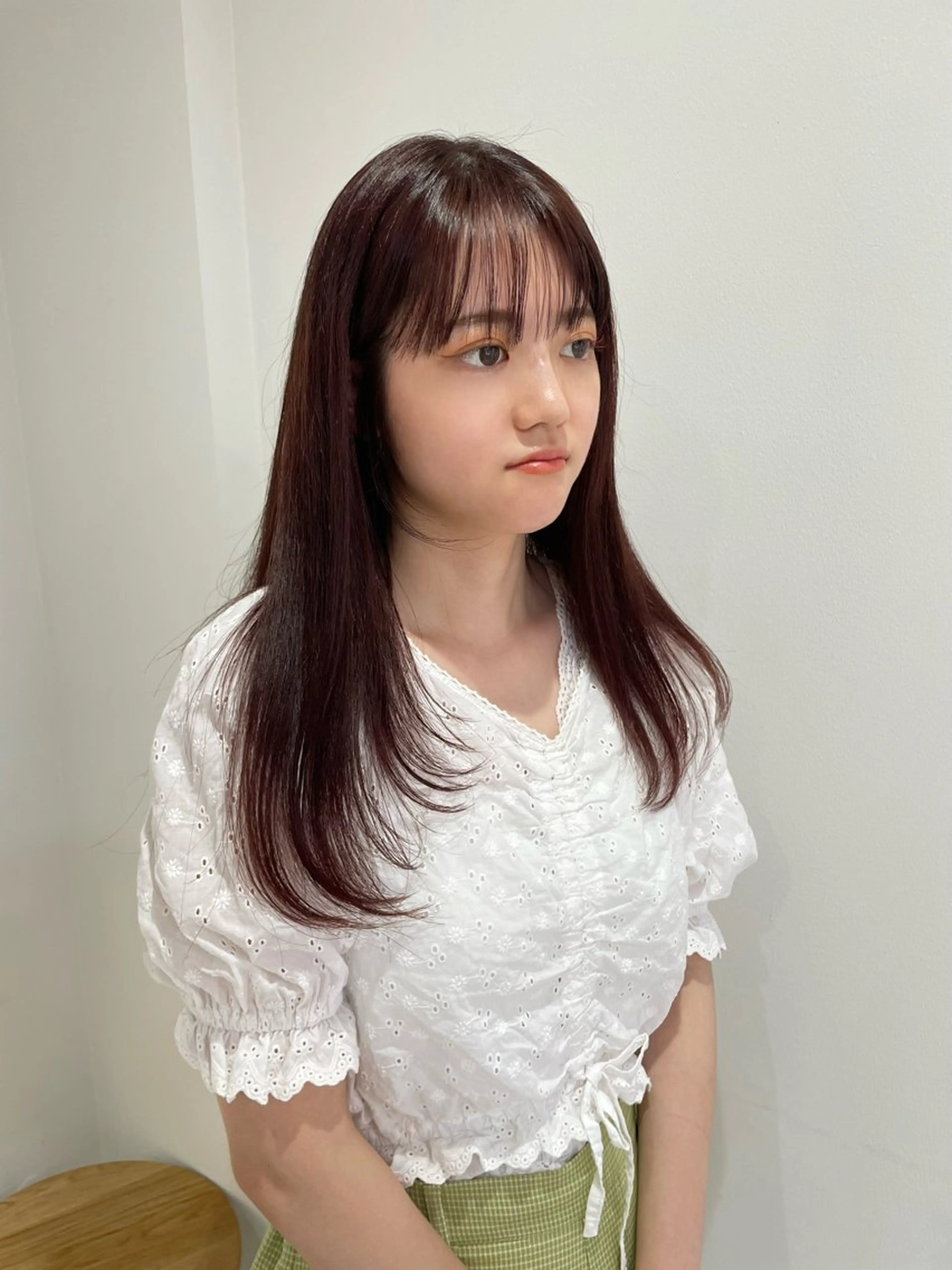 ロング カラー kunimi harukaのヘアスタイル