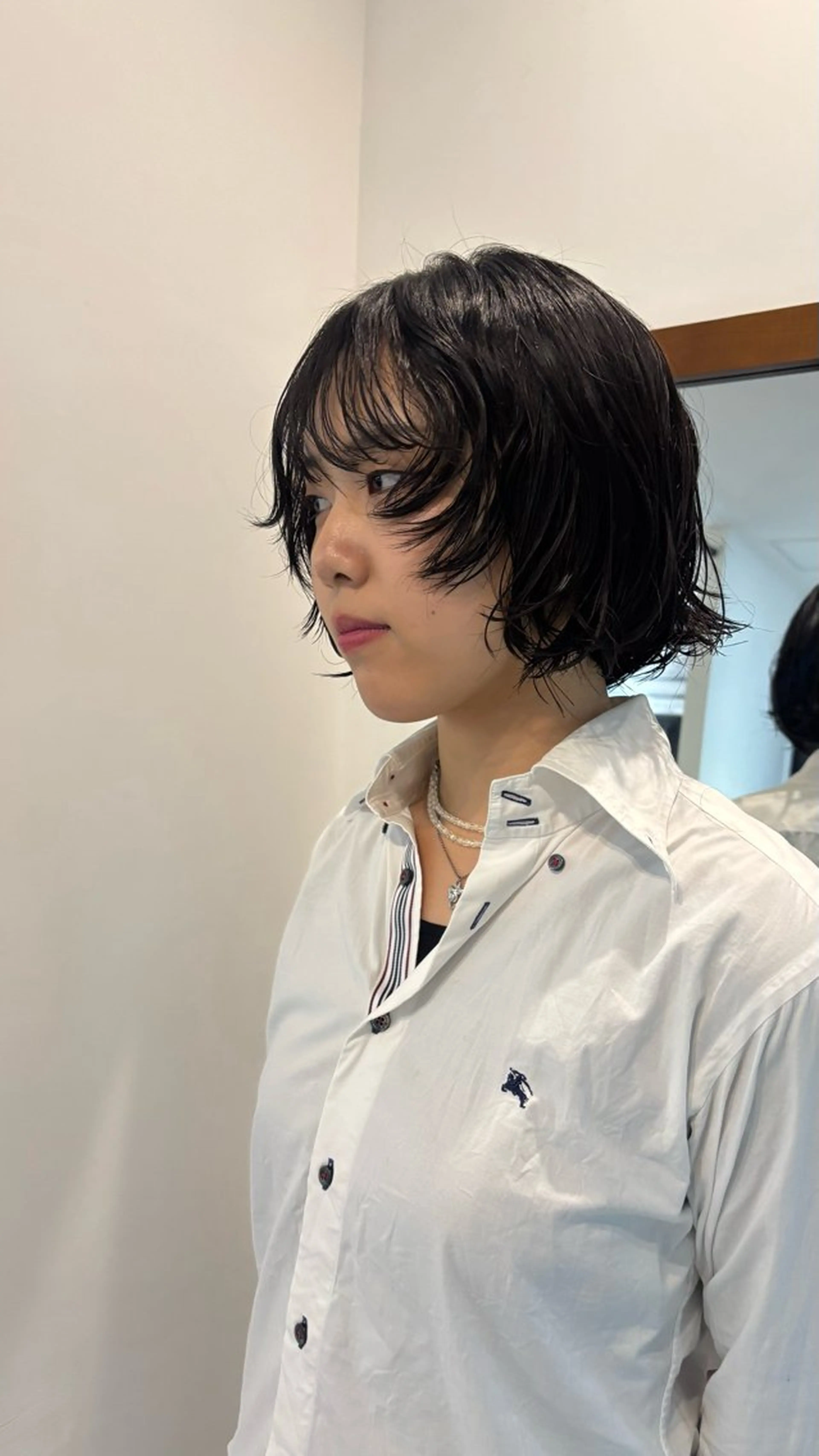 パーマ パーマ ひいろ パーマ/カットモデルのヘアスタイル