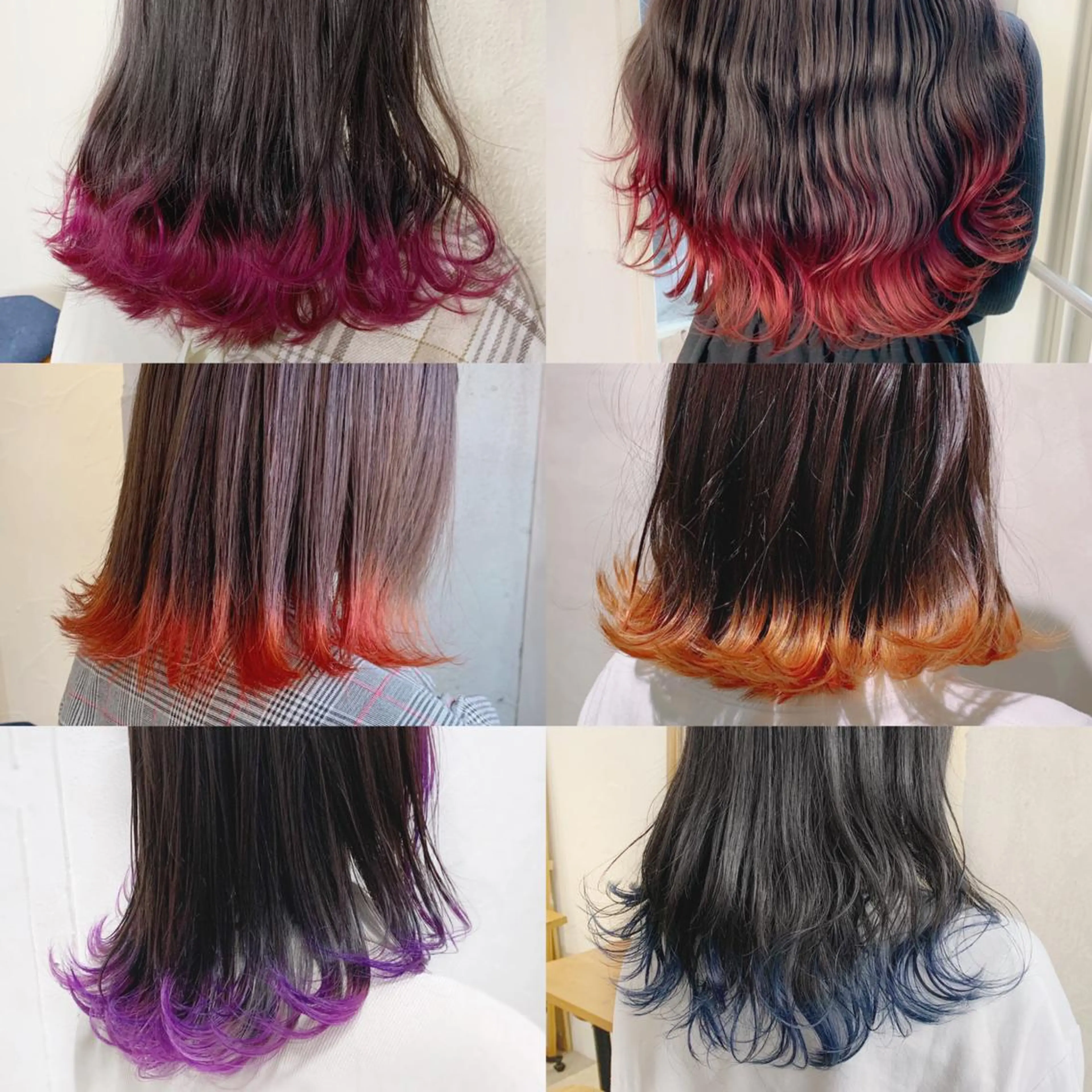 ✂︎カット&裾カラー(ブリーチ込み)&前処理トリートメントの写真