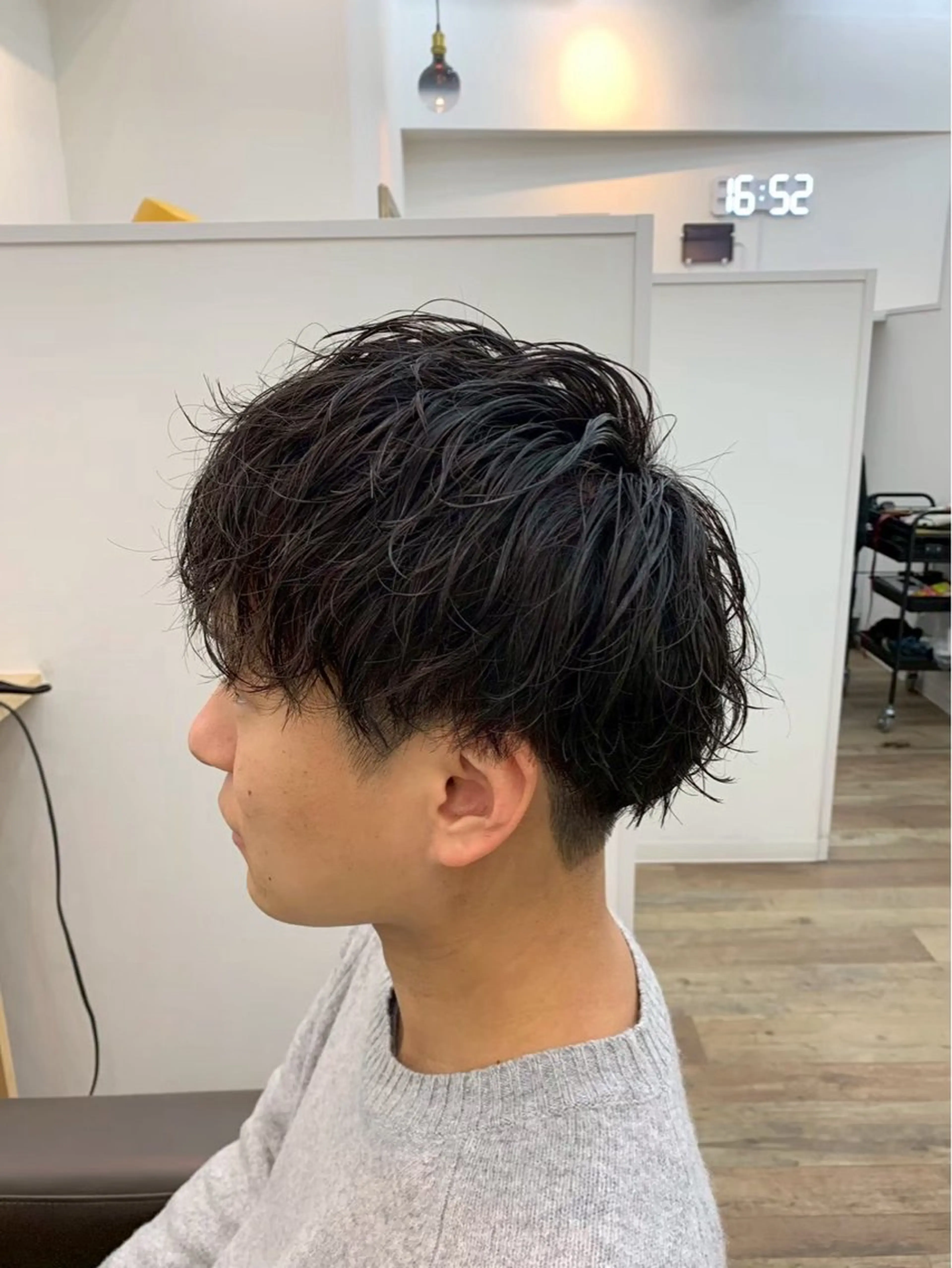 パーマ メンズ 小林 羽蘭のヘアスタイル