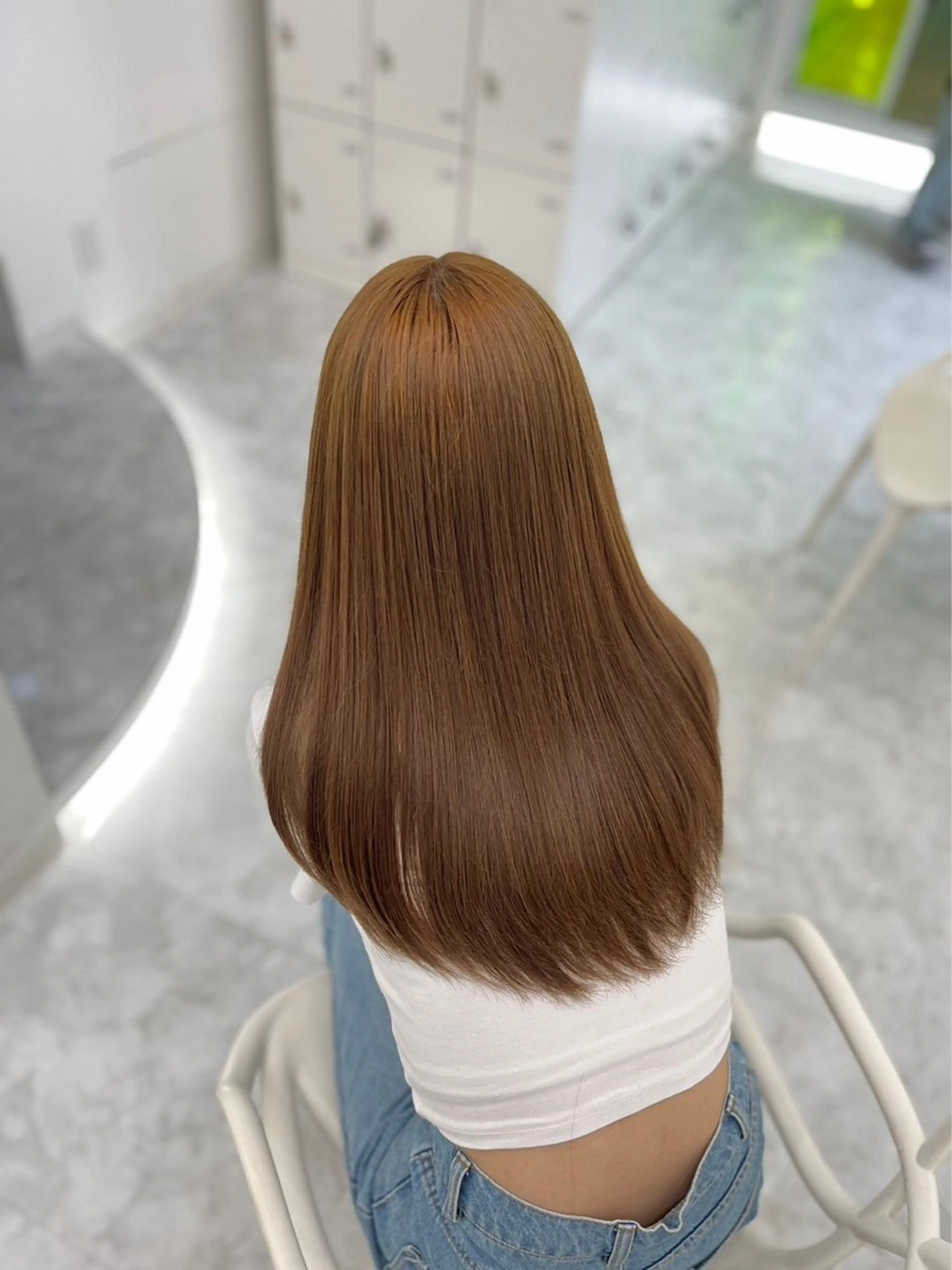 ロング カラー ヘアアレンジ 🎀 yuuka🎀のヘアスタイル