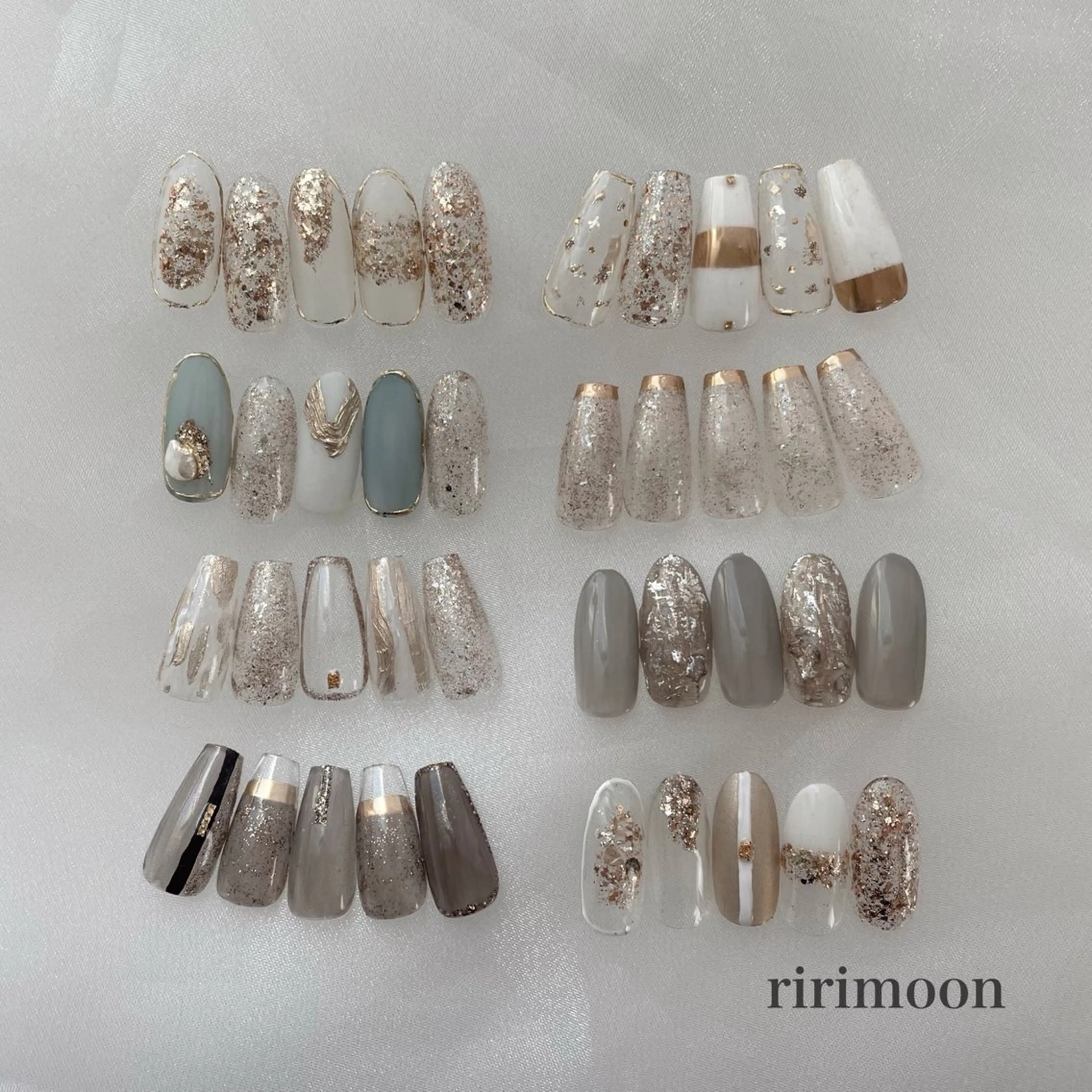ネイル ハンドネイル ririmoon eriのネイルデザイン