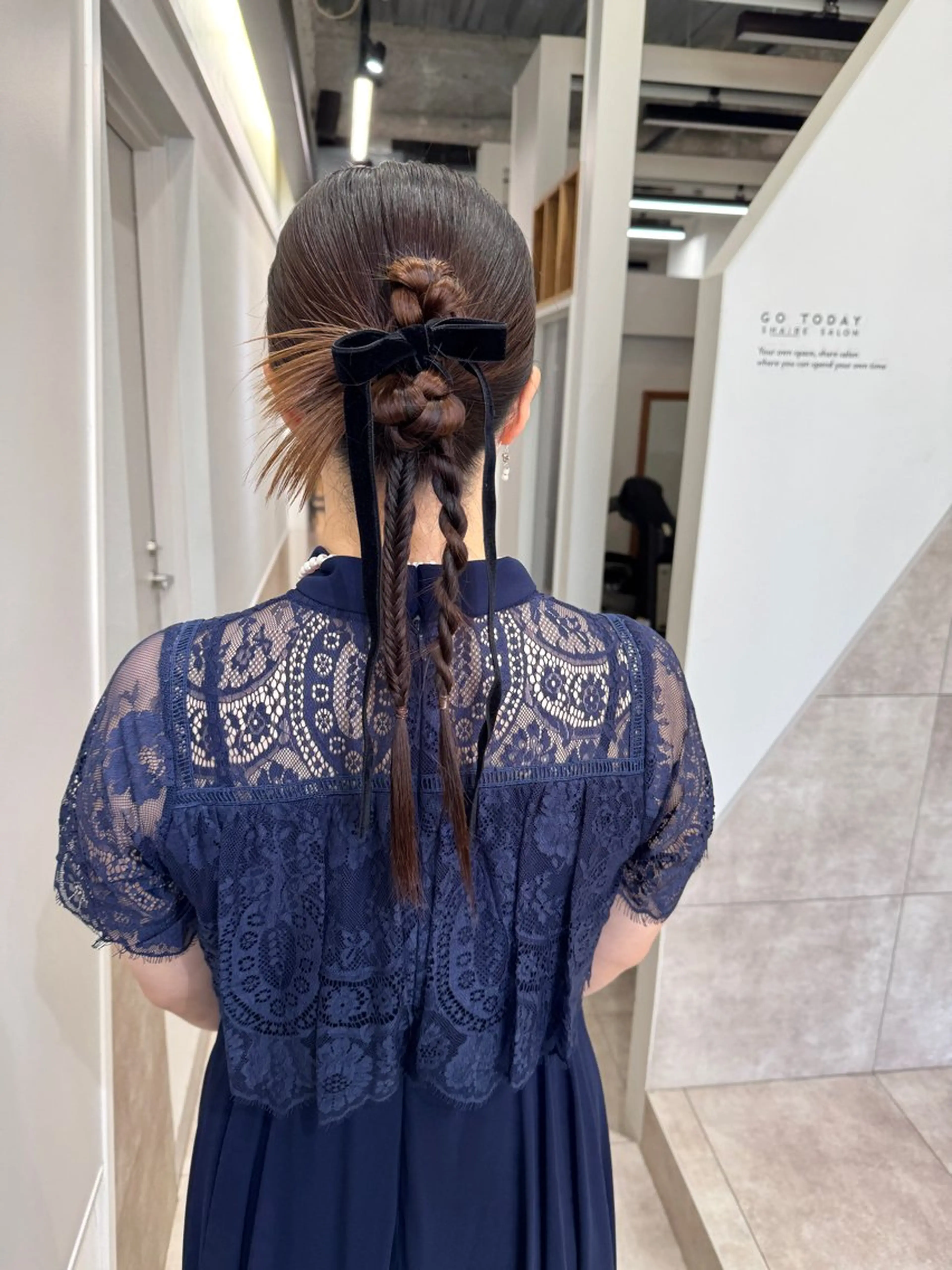 ロング ヘアセット 三輪 恭平のヘアスタイル