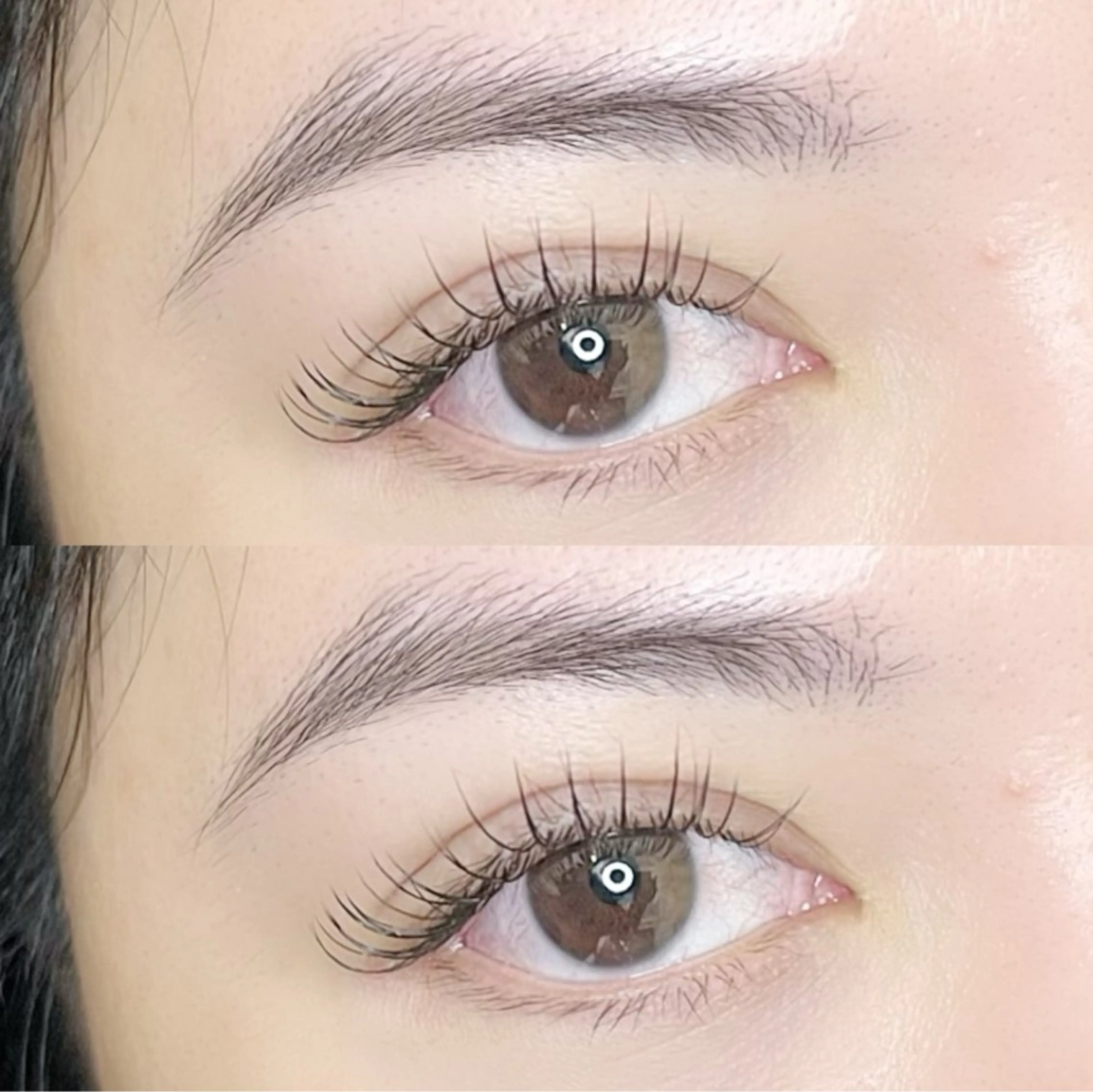 マツエク・マツパ 束感まつ毛 Dカール 目尻長め ナチュラル セーブル マツエク Luana anriの眉毛・アイブロウイメージ