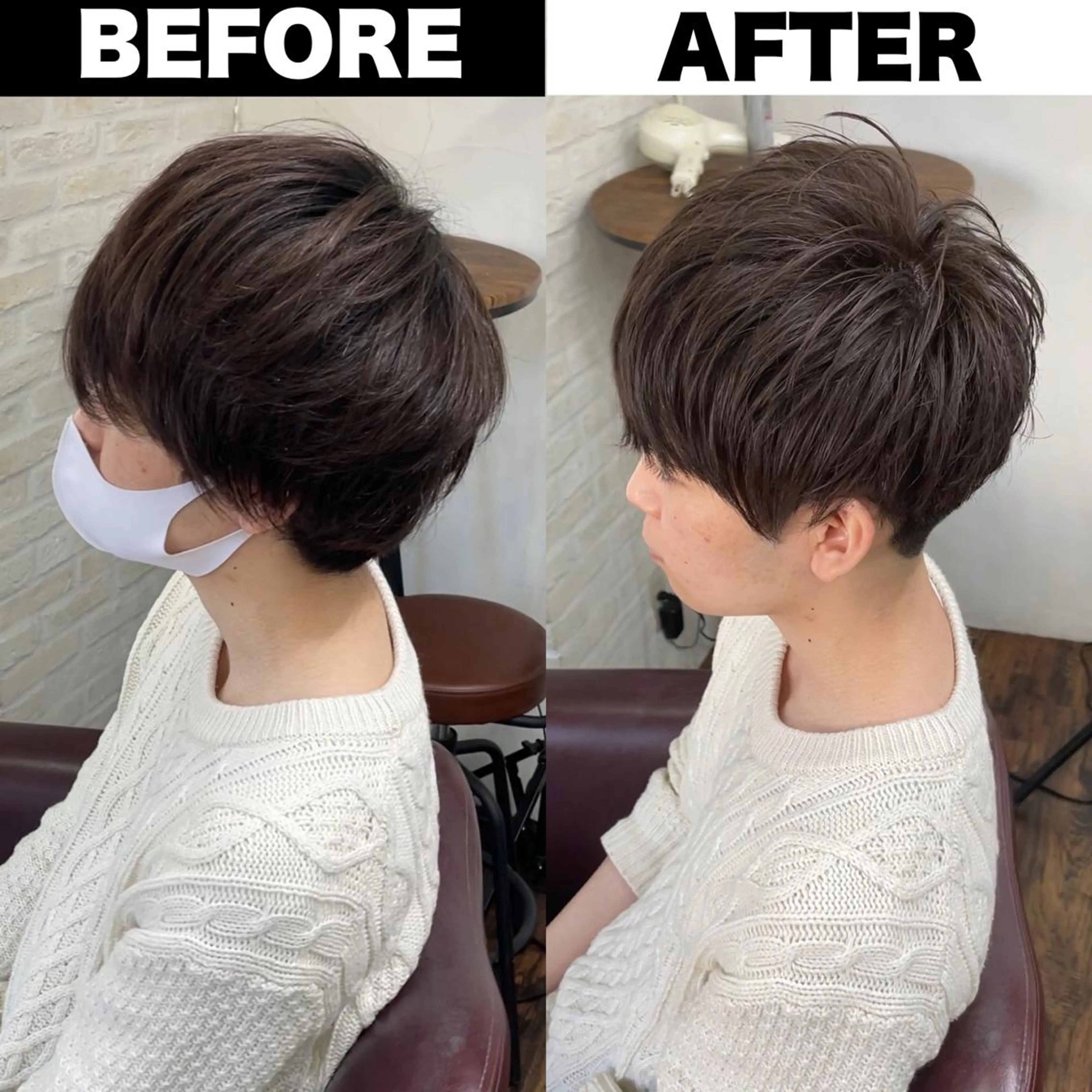 カラー パーマ メンズ ビジネス センターパート マッシュ メンズパーマ ツーブロック Soleria /ソレリア所属・Soleria 田中慎一のヘアスタイル