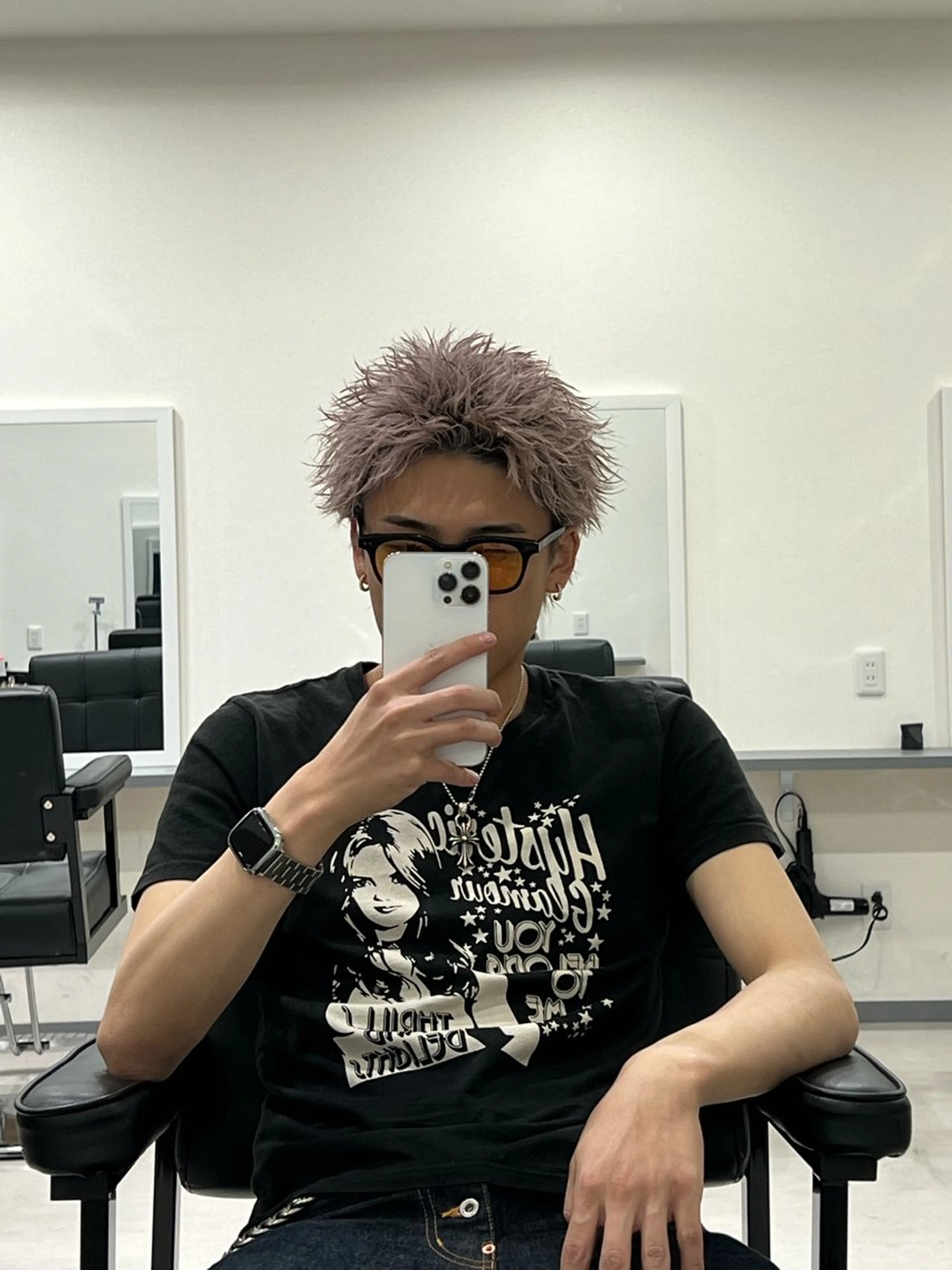 ショート メンズ スパイキーショート ショートヘア Crew's WIND by CIEL所属・渡邉 勇樹のヘアスタイル