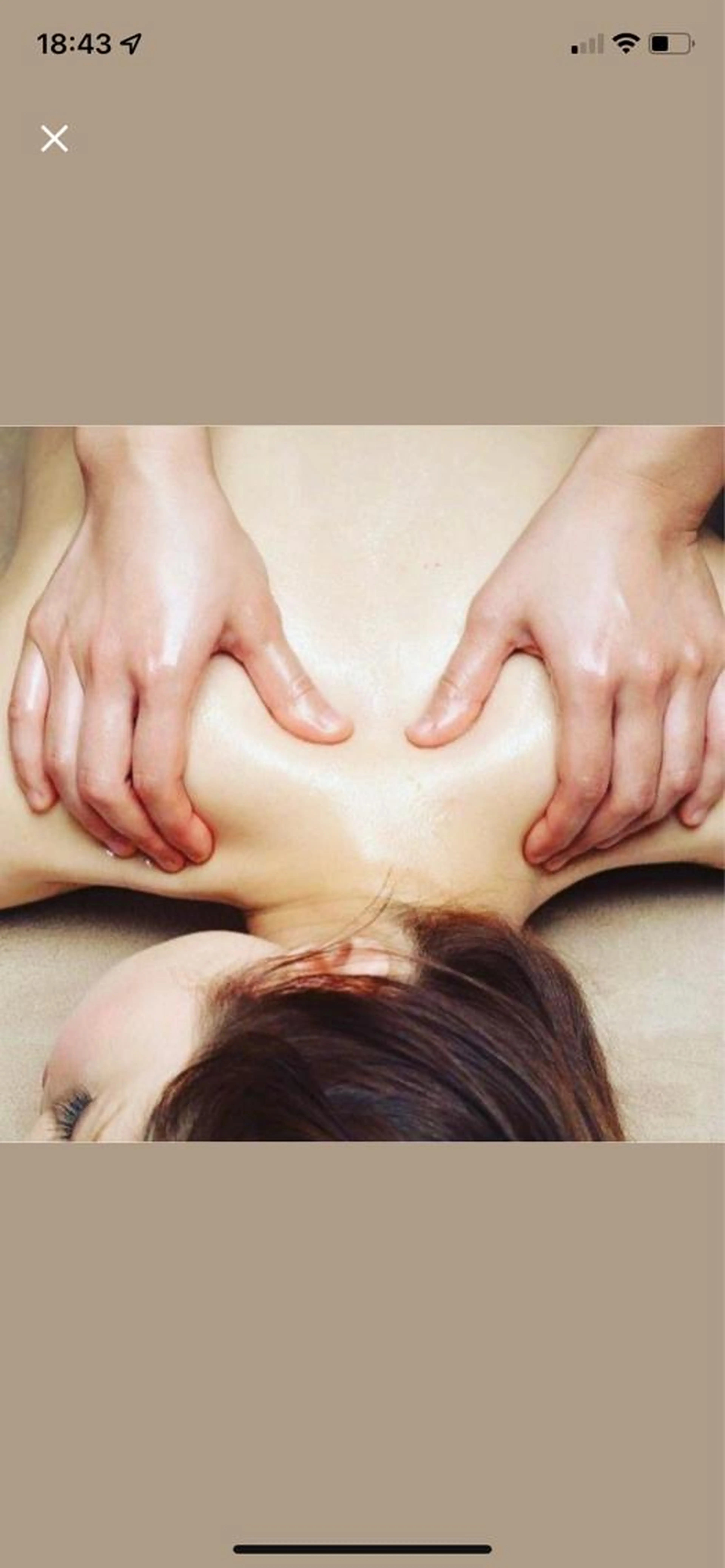 (リラク）アユルハンドマッサージ６０分の写真