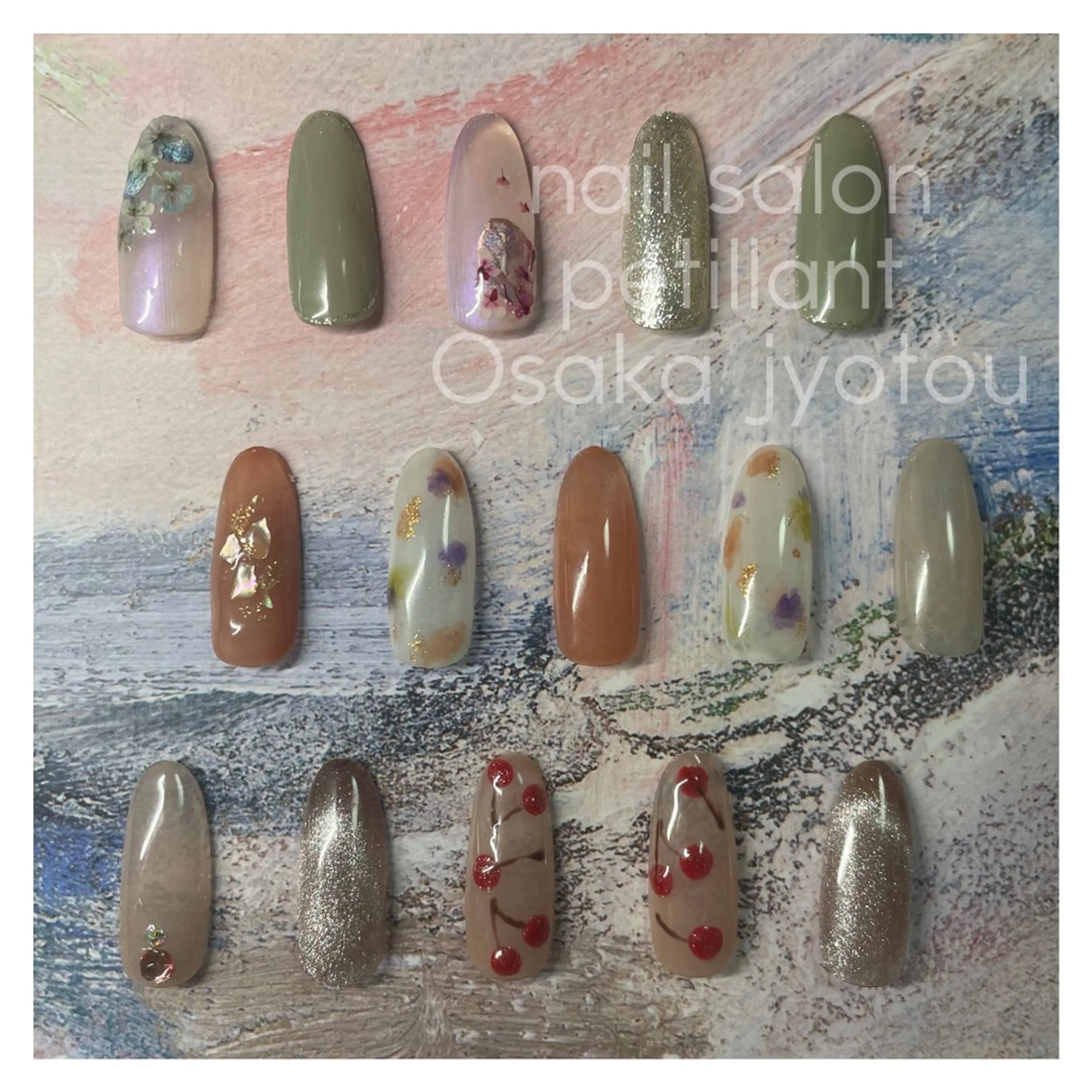 ネイル マットネイル nail salon petillantのネイルデザイン