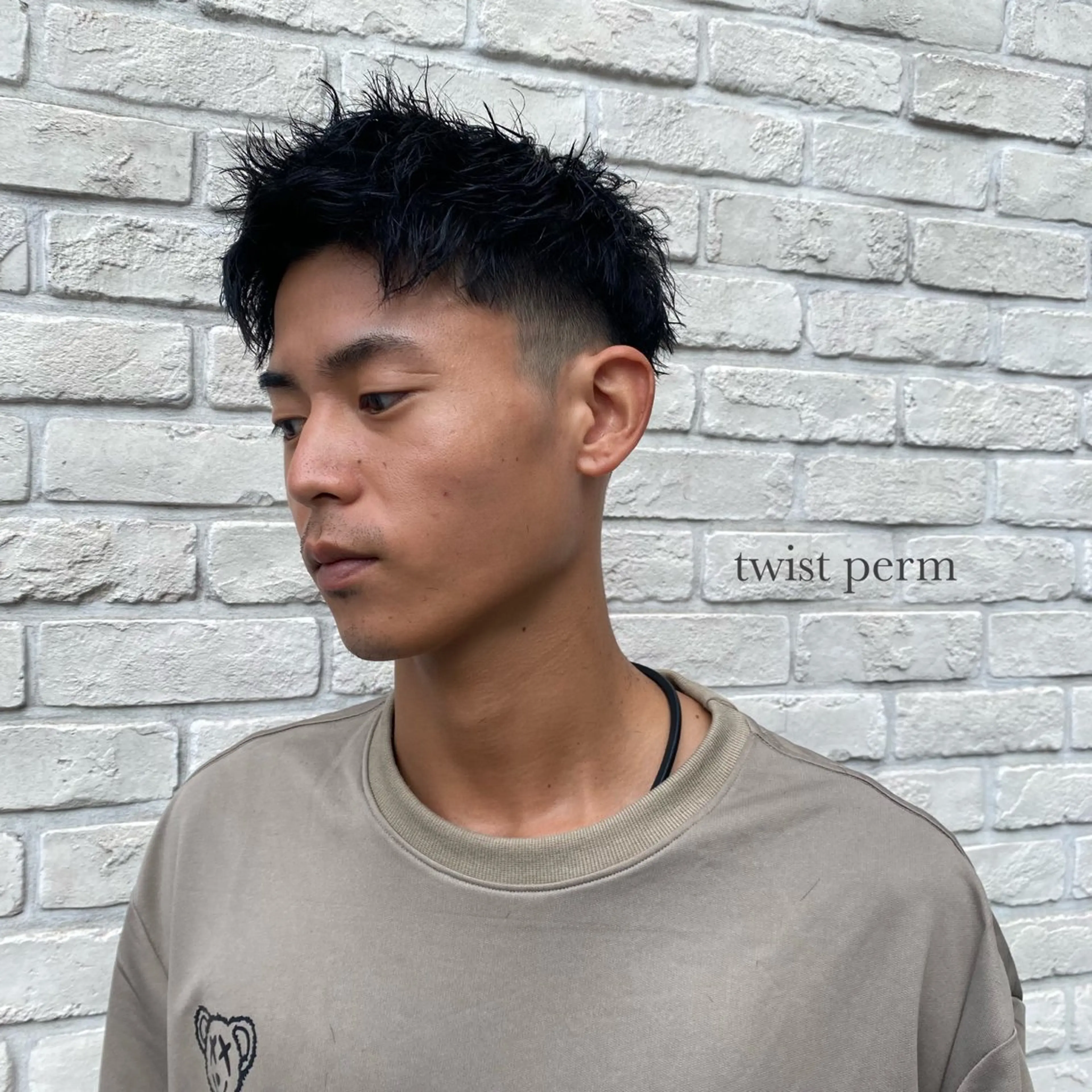 ショート パーマ メンズ パーマ 🌴aoi. / 海外style🌴のヘアスタイル