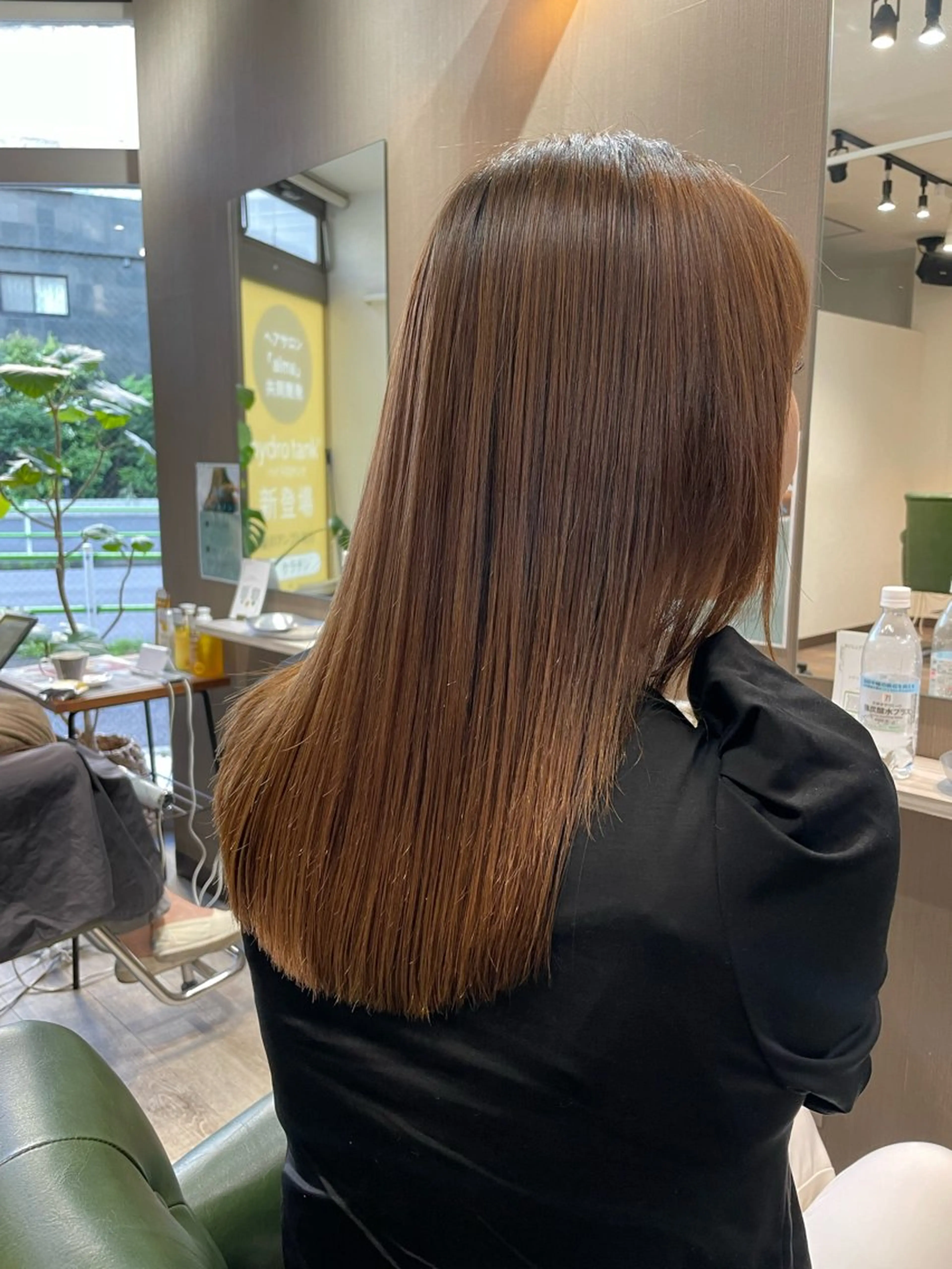 セミロング 縮毛矯正 髪質改善ストレート/ 廣瀬のヘアスタイル