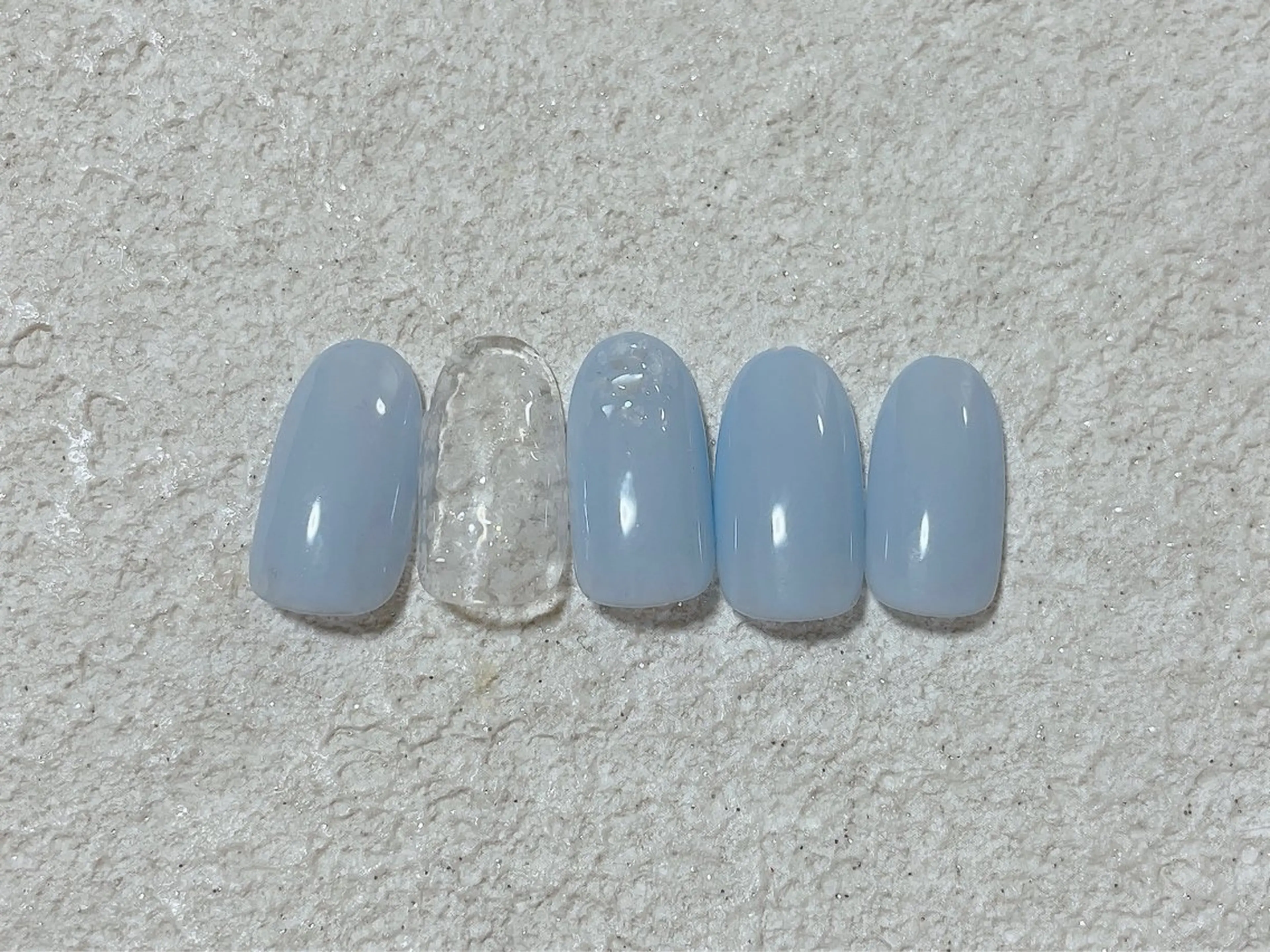 ネイル オーロラネイル フットネイル フレンチネイル ジェルネイル 韓国ネイル mogunail &blowのネイルデザイン