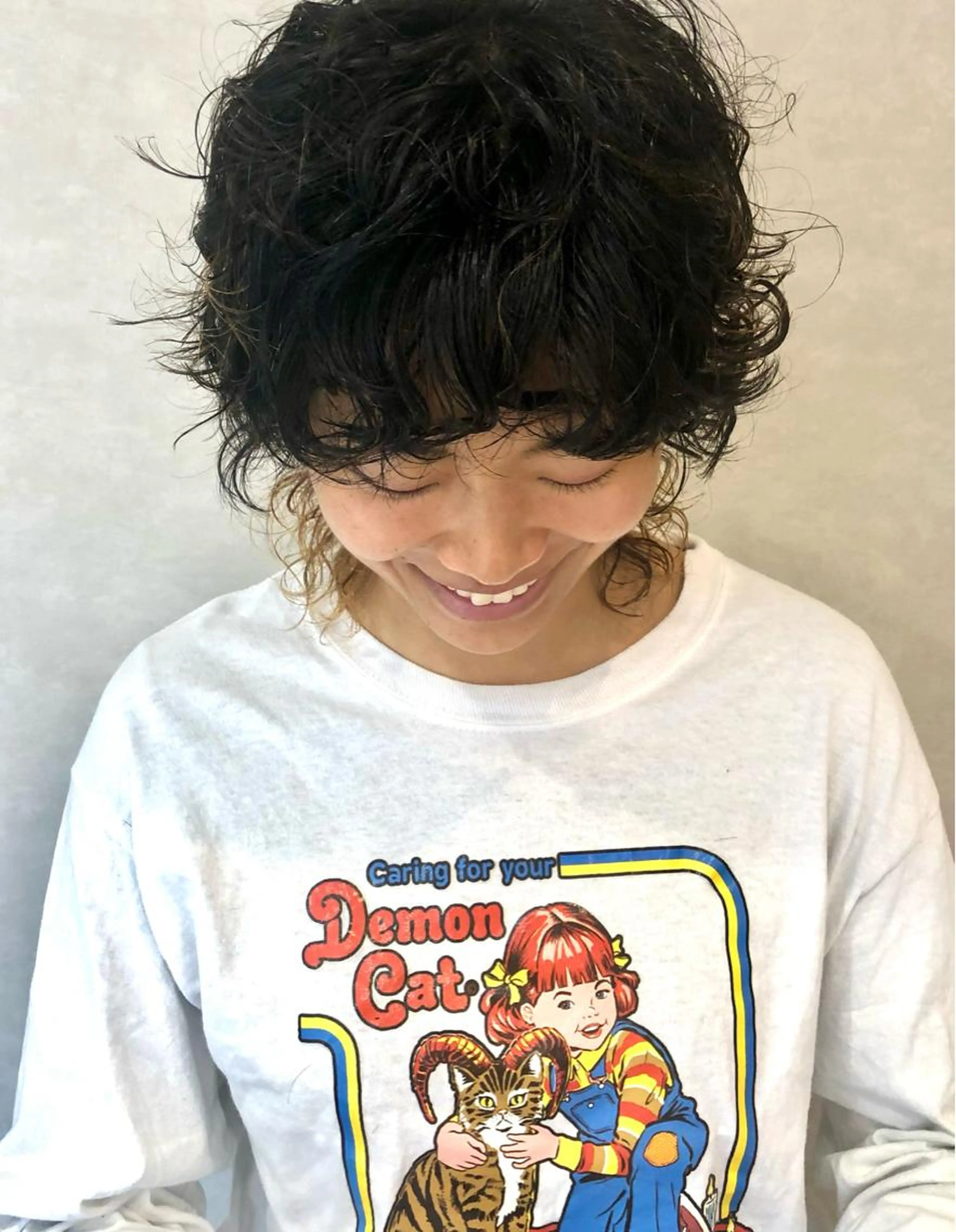 似合わせカット＋ゆるふわパーマ＋コアミートリートメントの写真