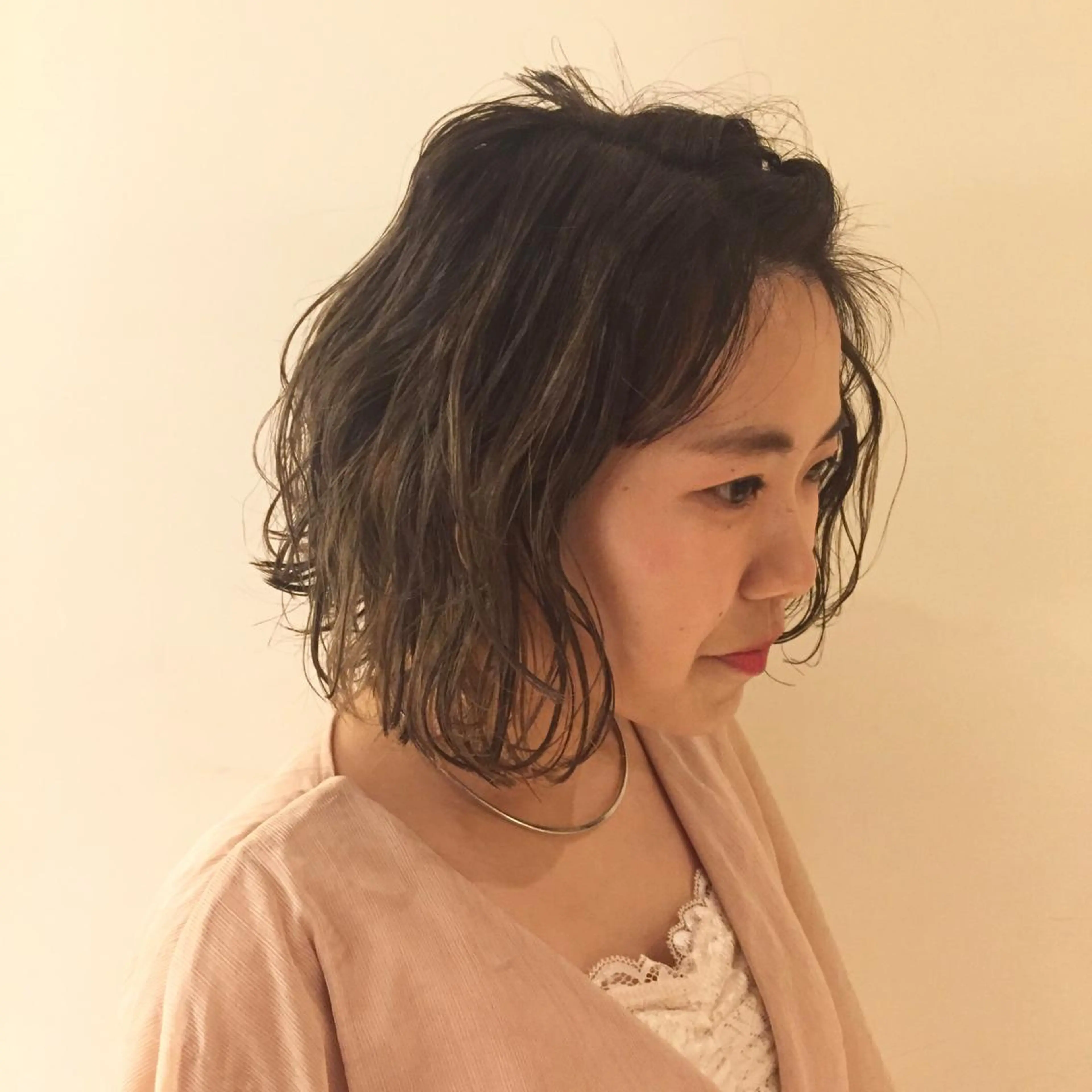 ショート ヘアアレンジ レイヤーカット✂️ 横浜No1♡下鳥翔子のヘアスタイル