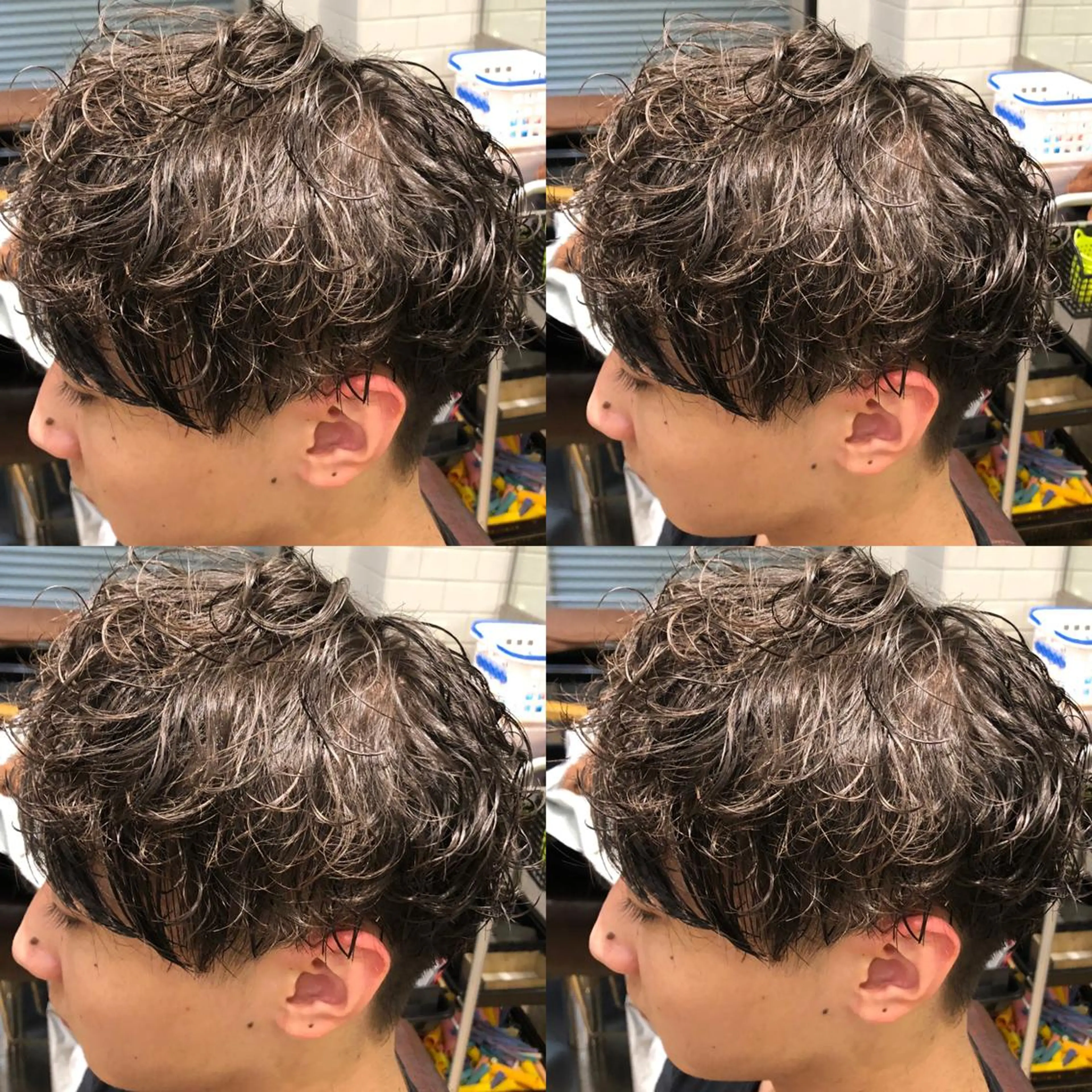 パーマ メンズ マッシュ メンズパーマ スパイラルパーマ 神山 大樹✂︎宇都宮江曽島のヘアスタイル