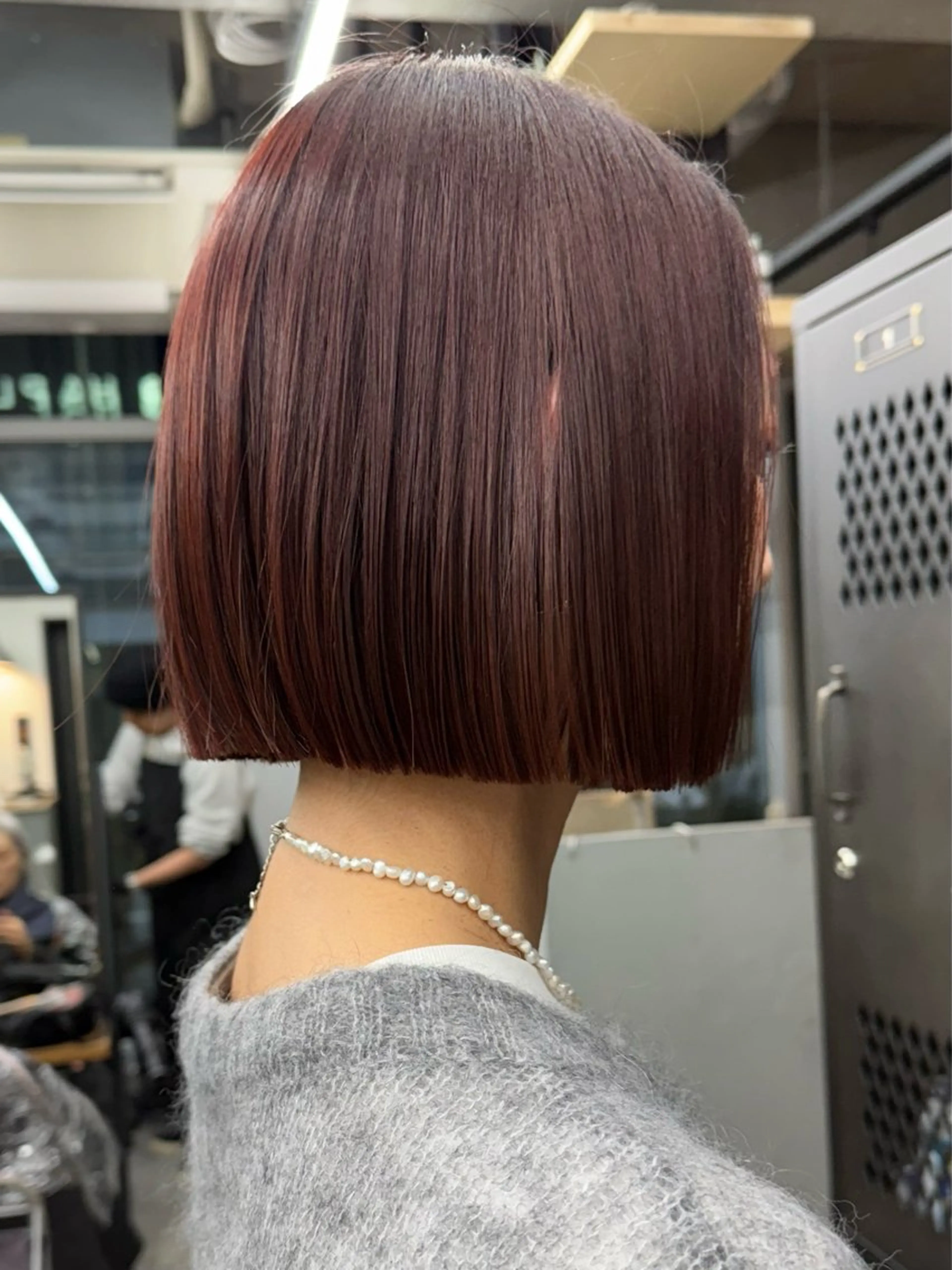 ショート カット ヘアカラー 髪質改善/美髪矯正/ 小顔ボブNANAのヘアスタイル