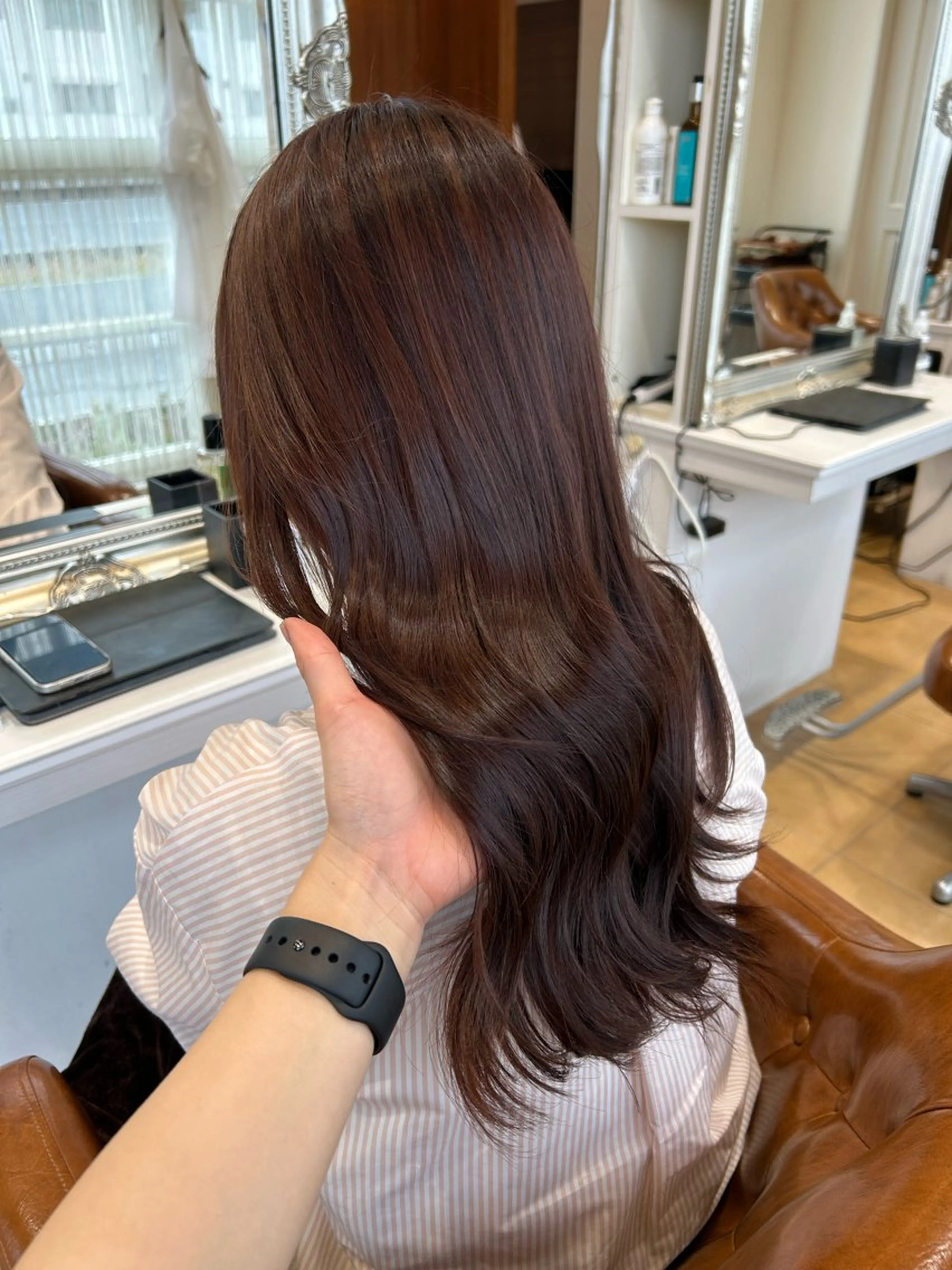 ロング カラー カット ヘアカラー トリートメント 今中紗英 /奈良市/尼ヶ辻のヘアスタイル