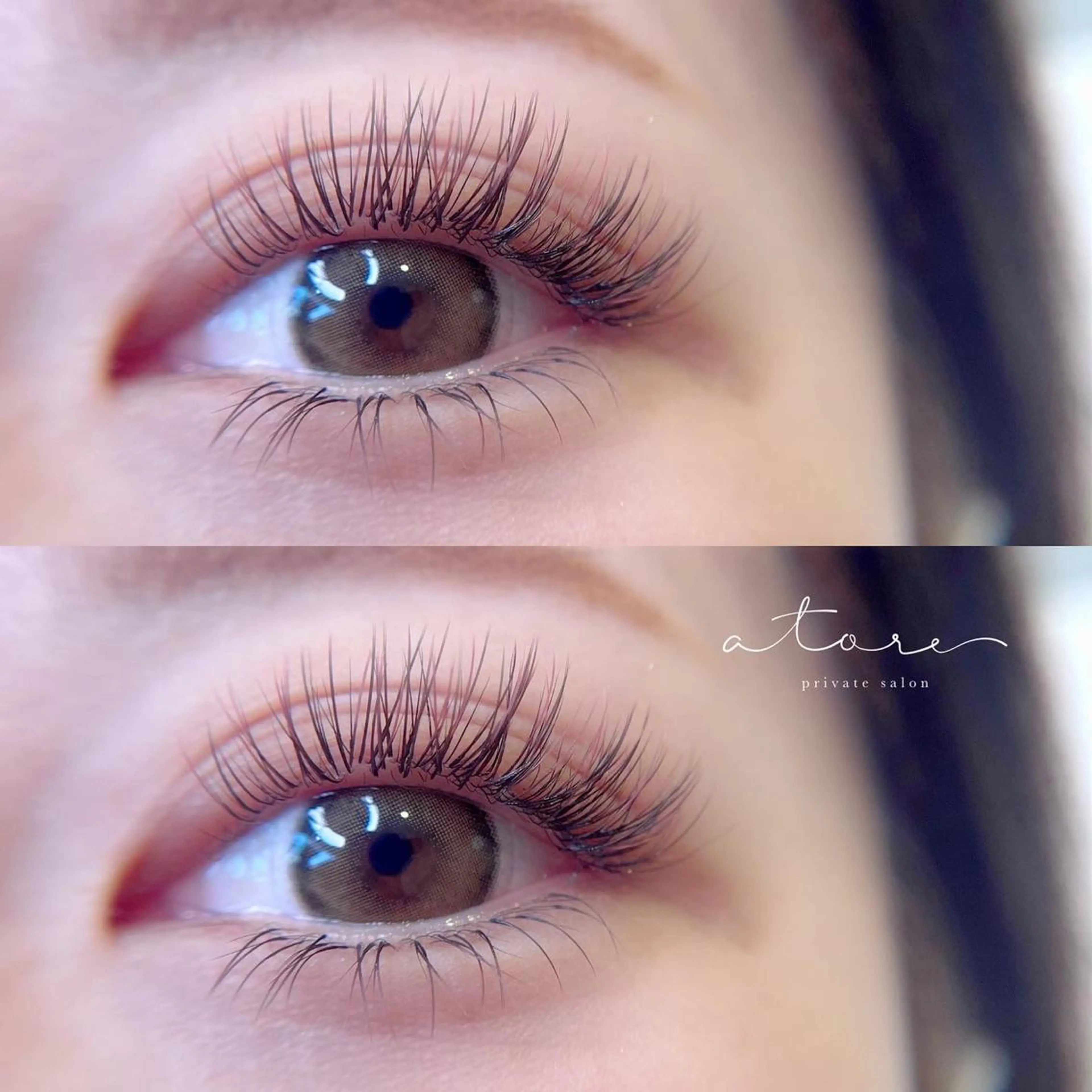 【 マツエク 】フラットラッシュ上下付け放題の写真