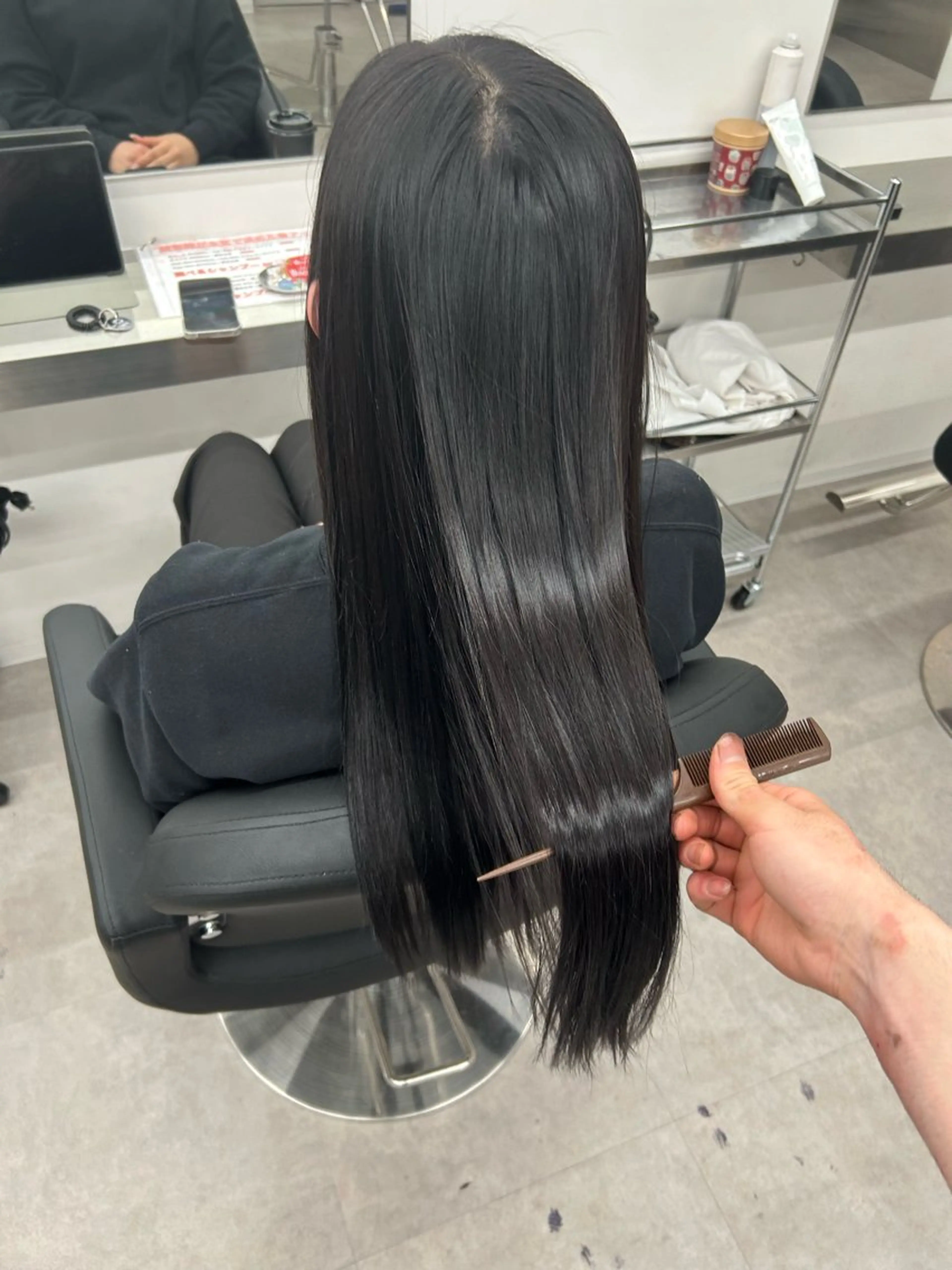 トリートメント 似合わせカラー ブリーチ/店長レンのヘアスタイル