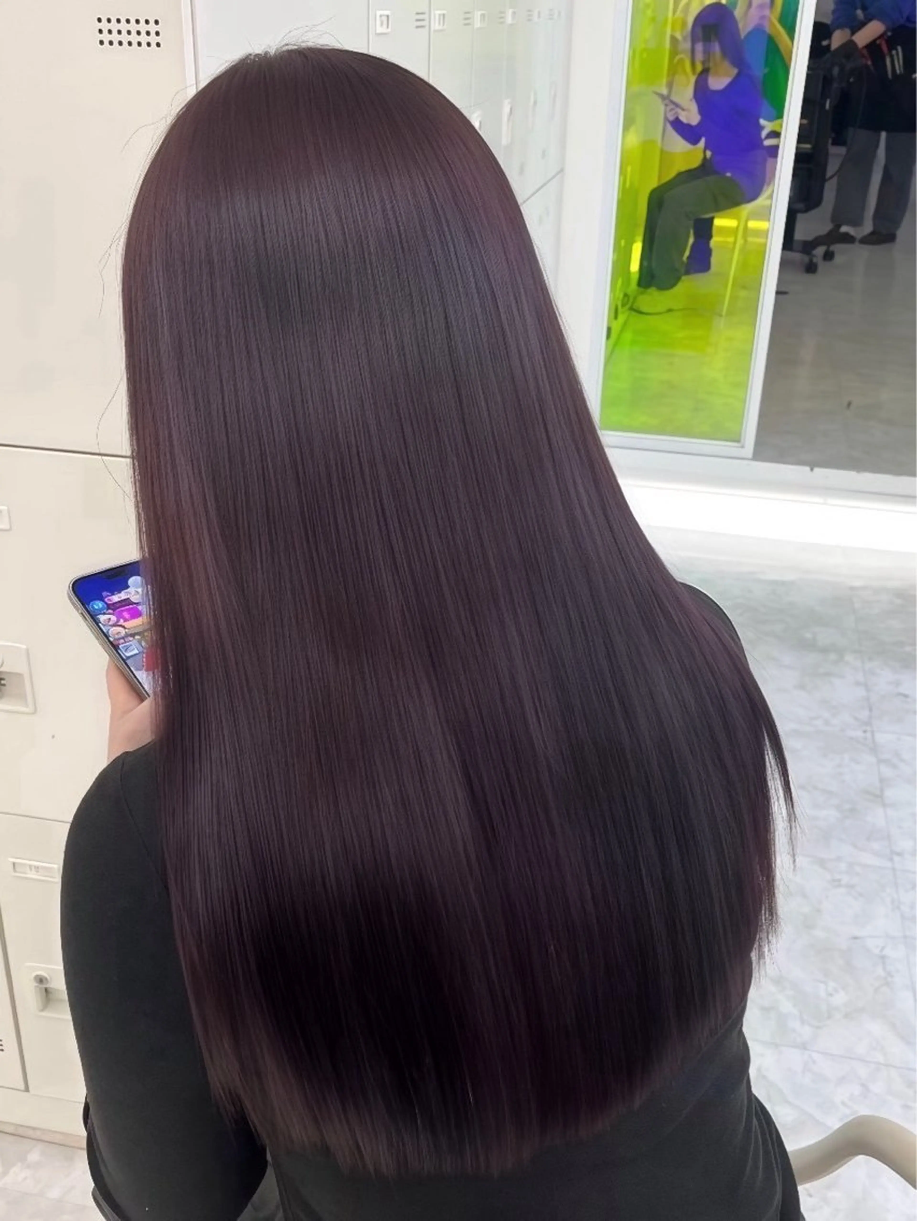 カラー ヘアカラー トリートメント ヘアセット 大人っぽツヤ髪🫧 銀座/表参道のヘアスタイル