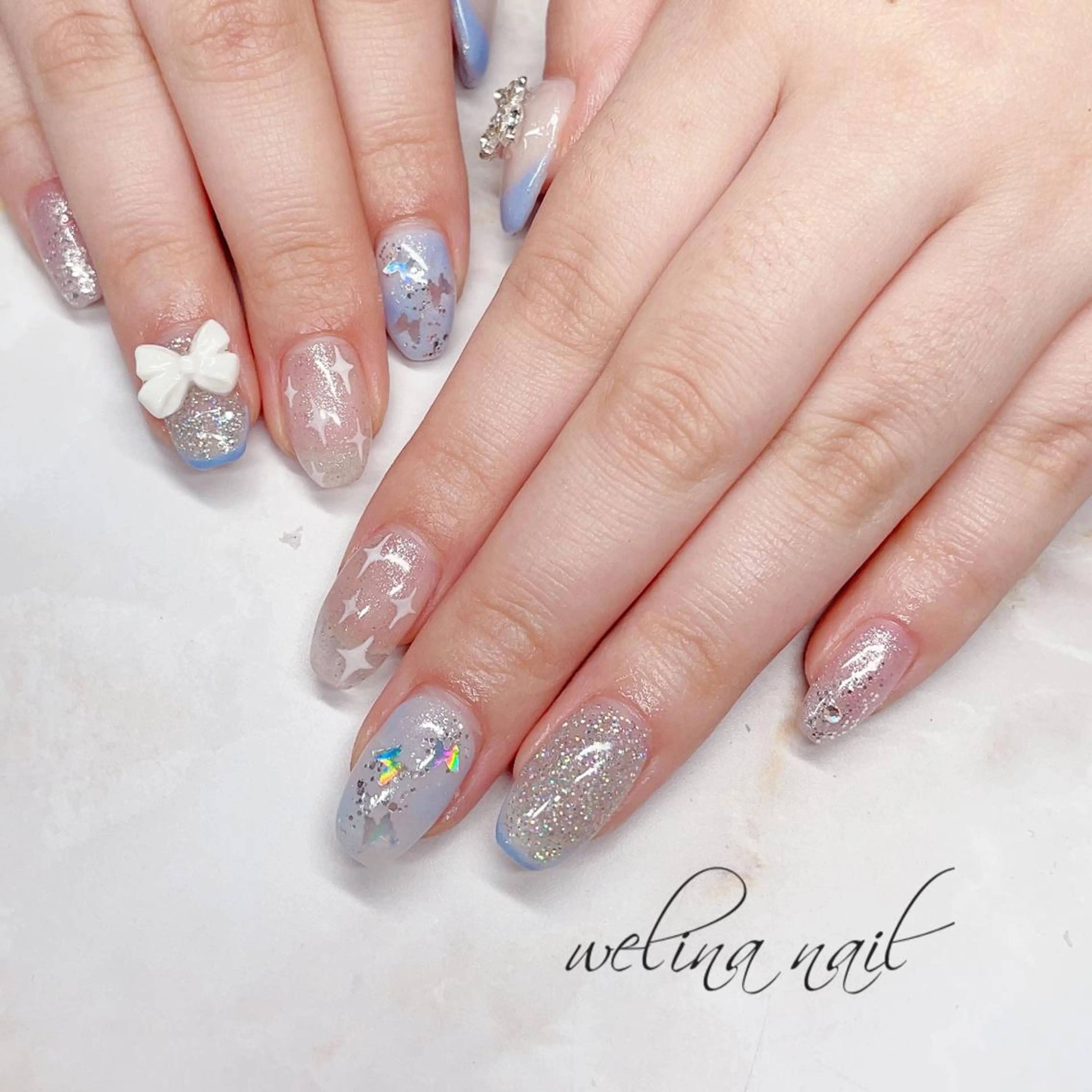 ミディアム ハンドネイル WELINA nail salonのエステ・リラクイメージ