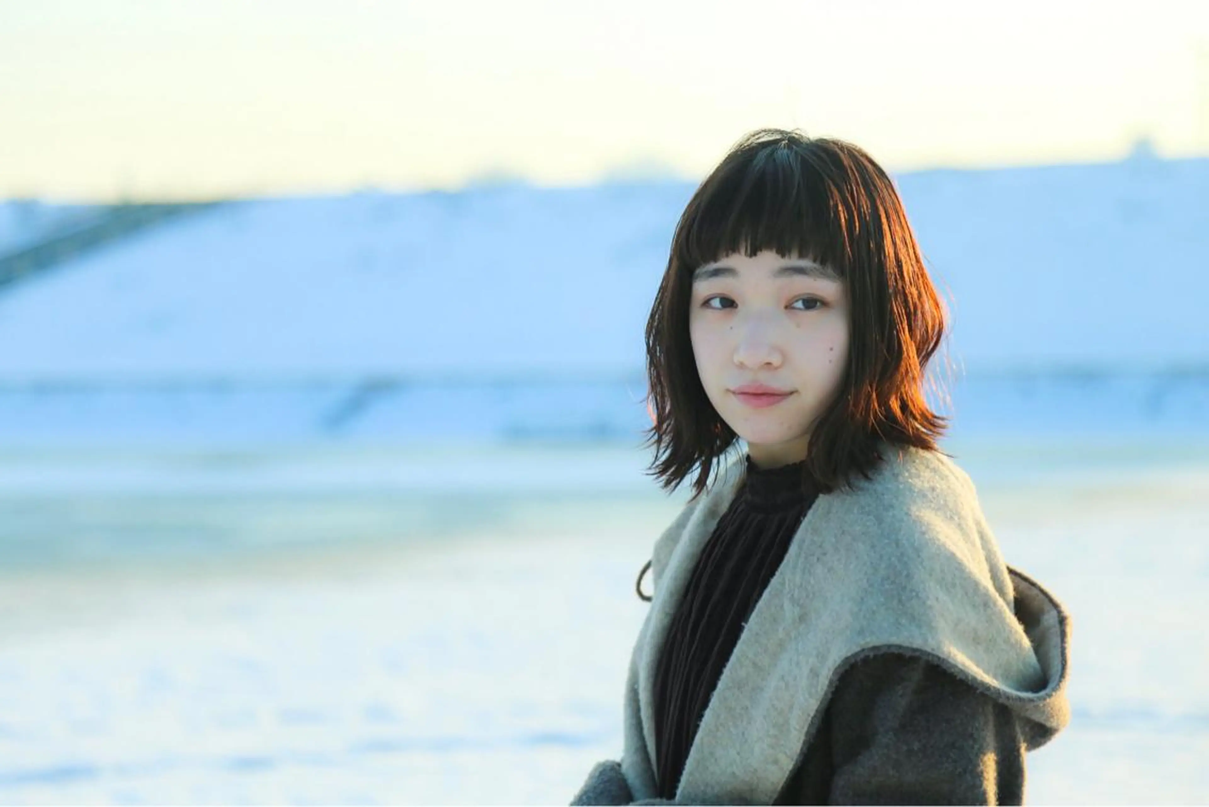 ミディアム TAI透明カラー 柔らかい縮毛矯正のヘアスタイル