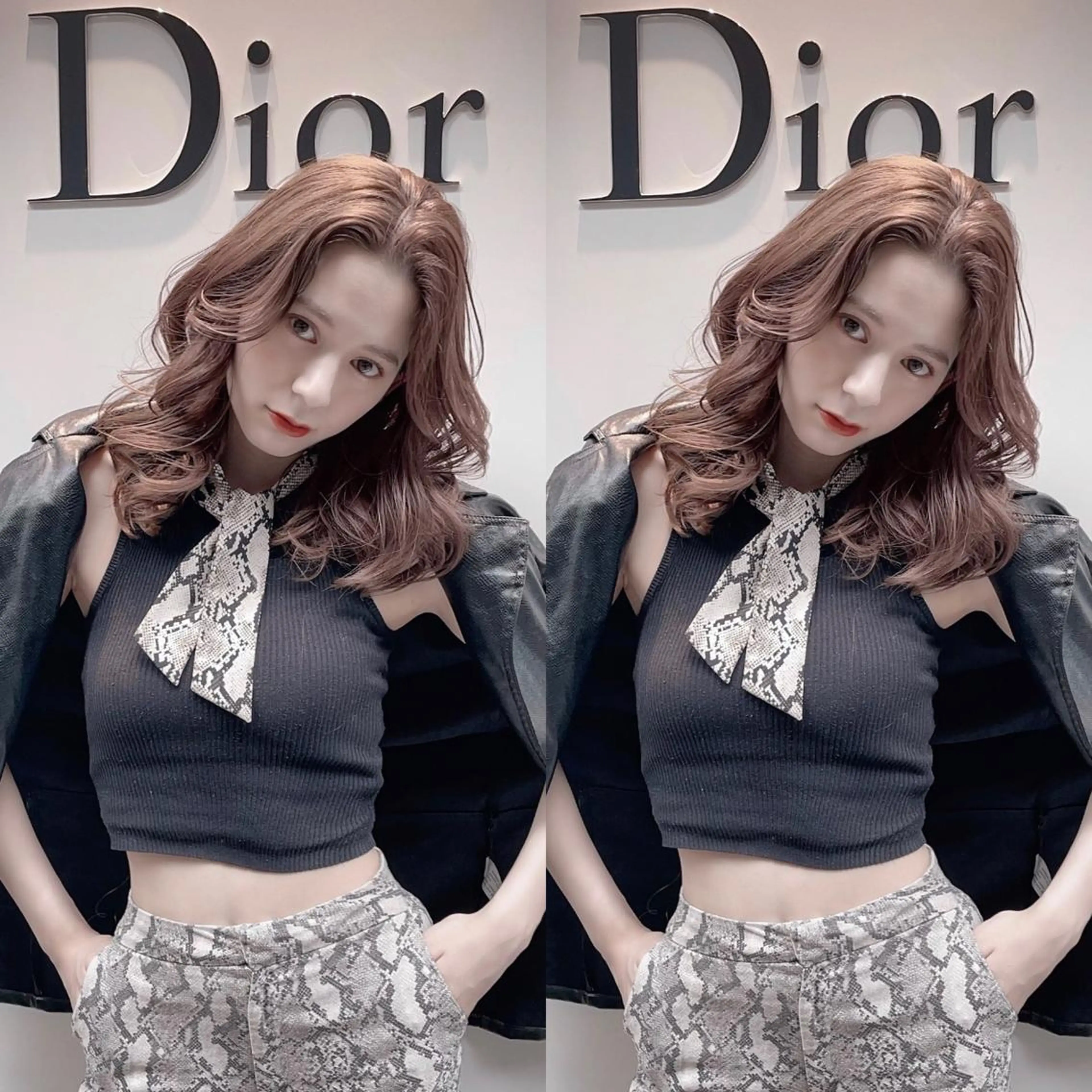 ロング カラー 💜ハイトーン💛 マジカルかいちゃんのヘアスタイル