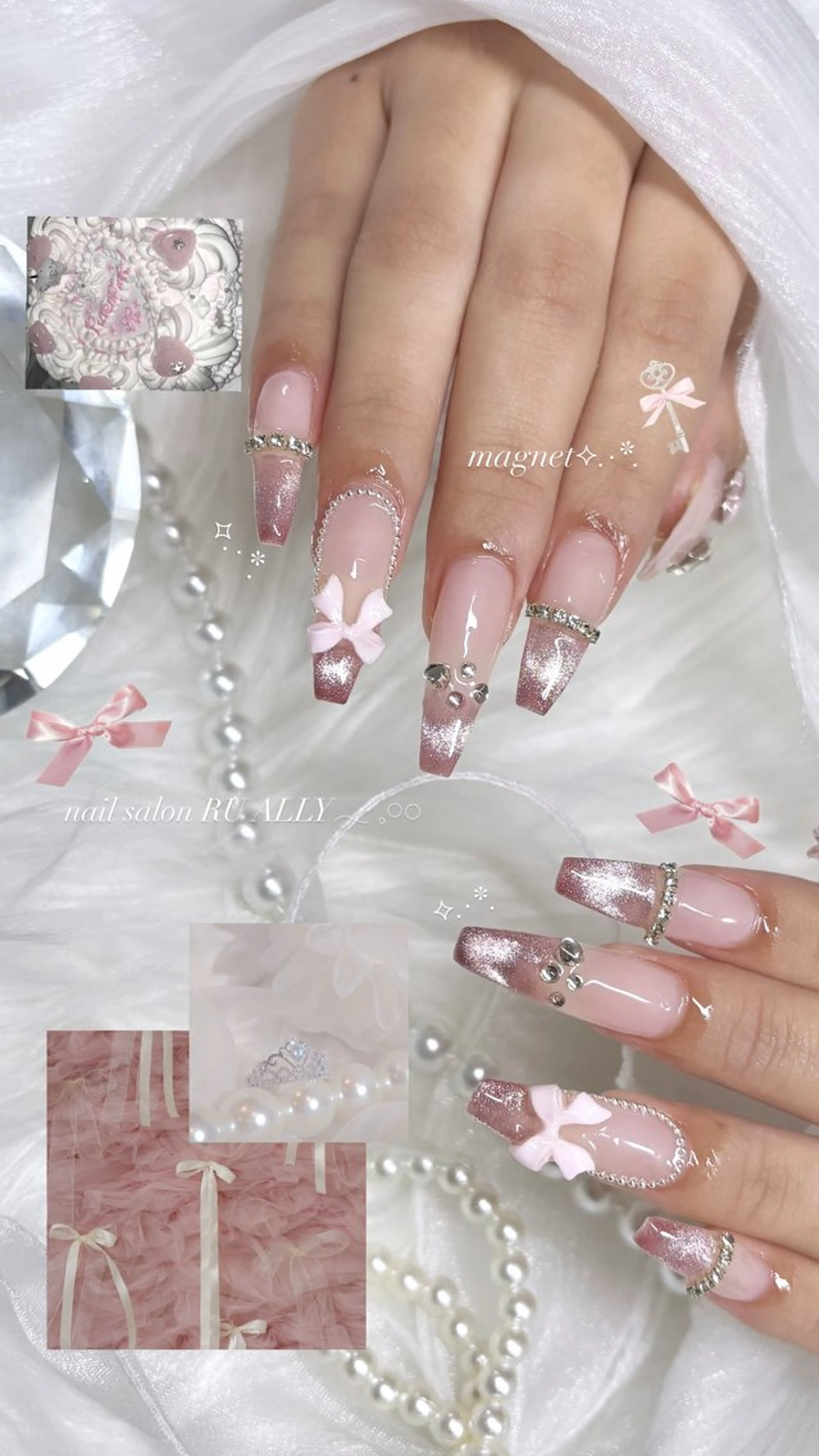 ネイル nailsalon RUALLY所属・🎀RU ALLY オーナー　YUU💎のネイルデザイン