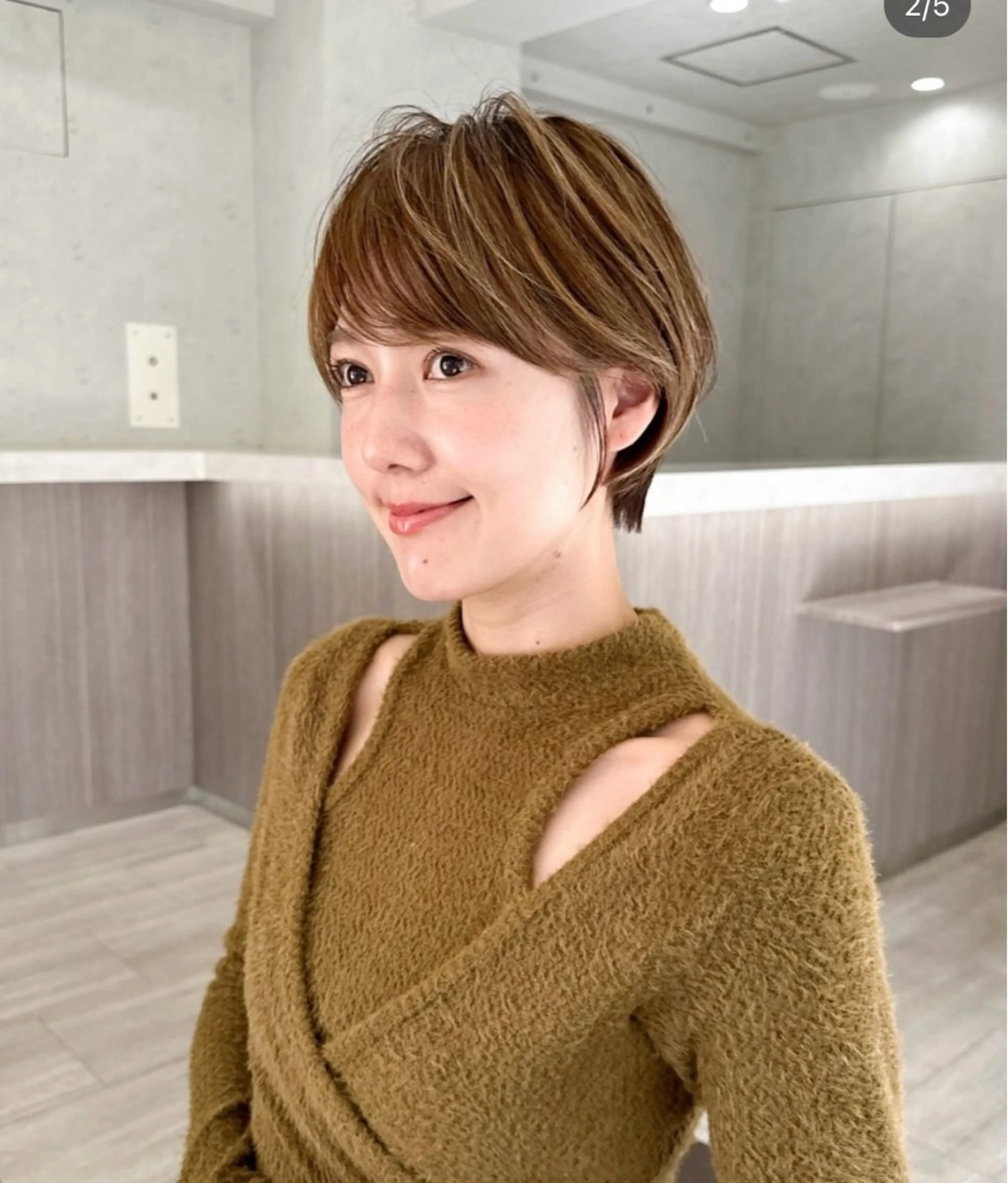 ショート nex the salon coall所属・🫧似合わせショート イシダ🫧のヘアスタイル