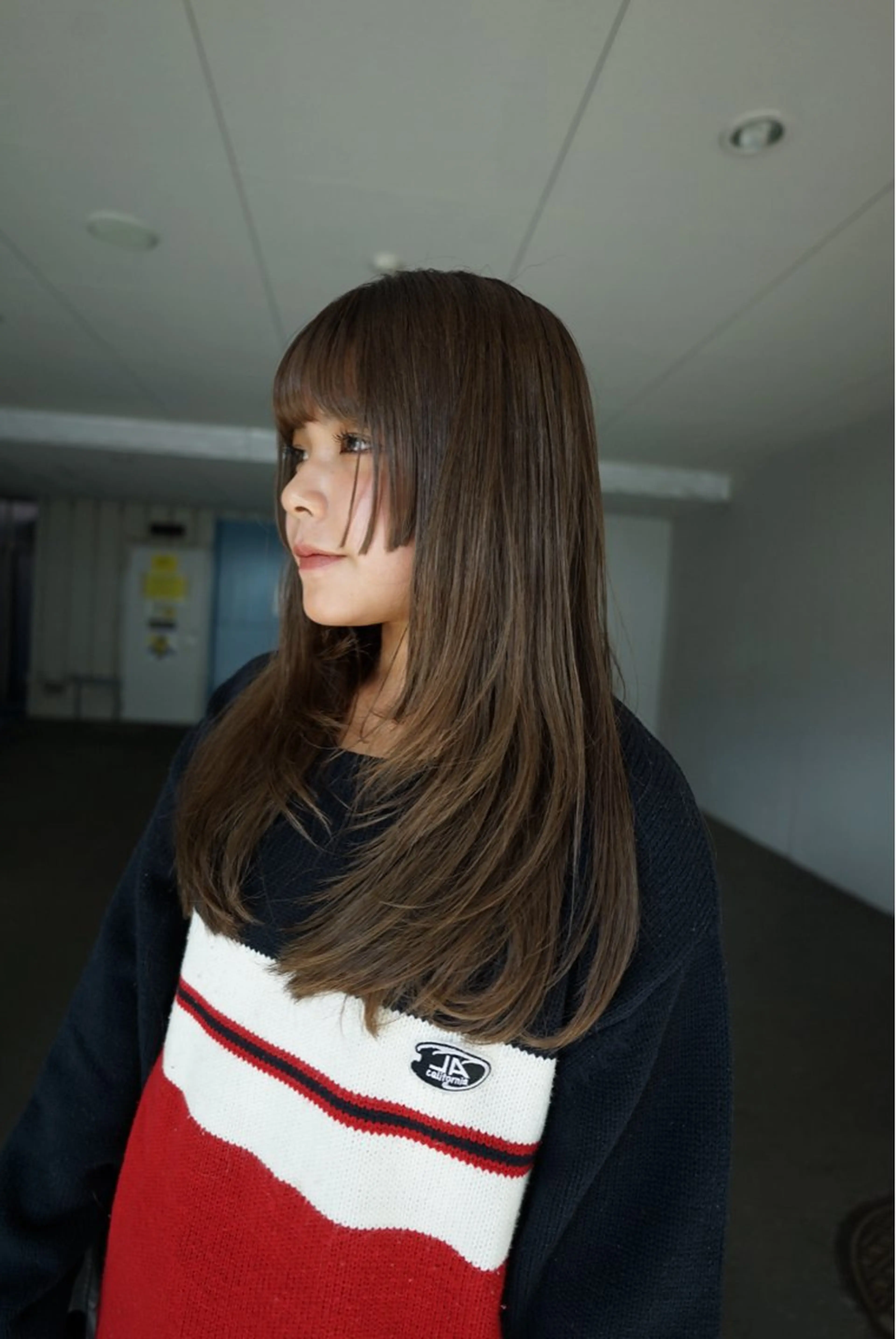 ロング カラー ケアカラー 産休中です 艶カラー♡オカのヘアスタイル